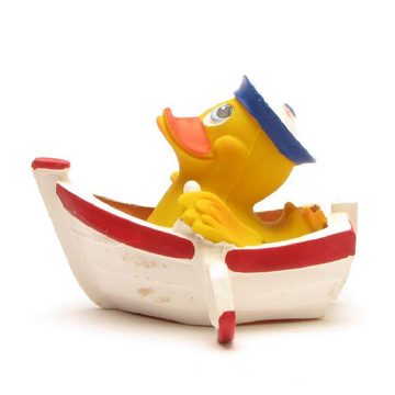 Lanco Badespielzeug Badeente - Ruderboot - Quietscheente