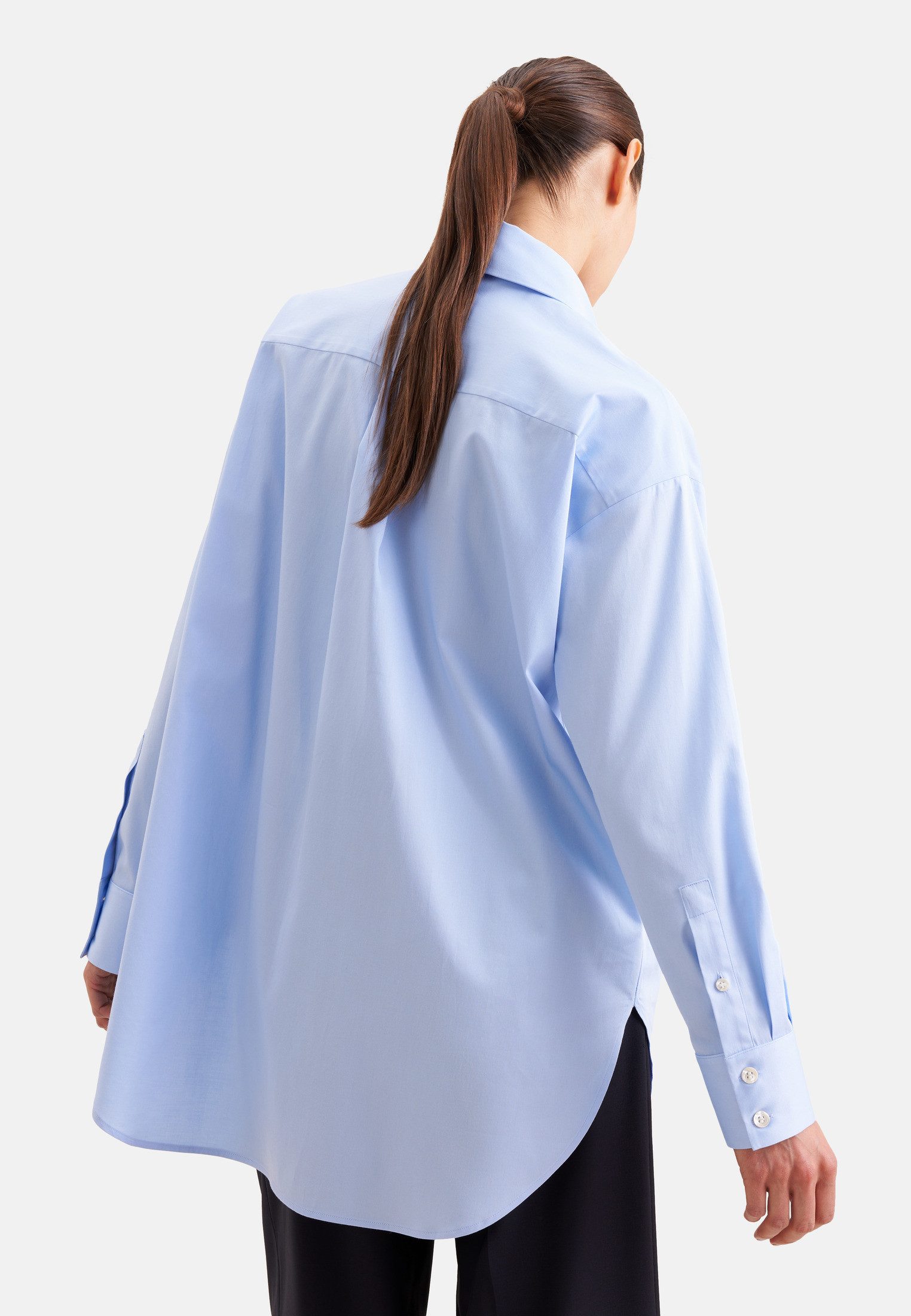 seidensticker Outdoorbluse 1/1 Kragen Uni