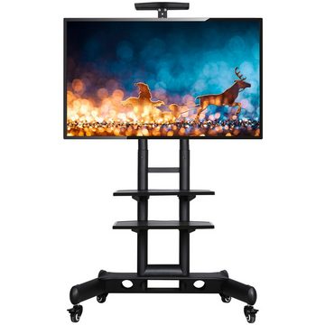 Yaheetech TV-Ständer, (bis 75,00 Zoll, TV Standfuß mit Tablett)