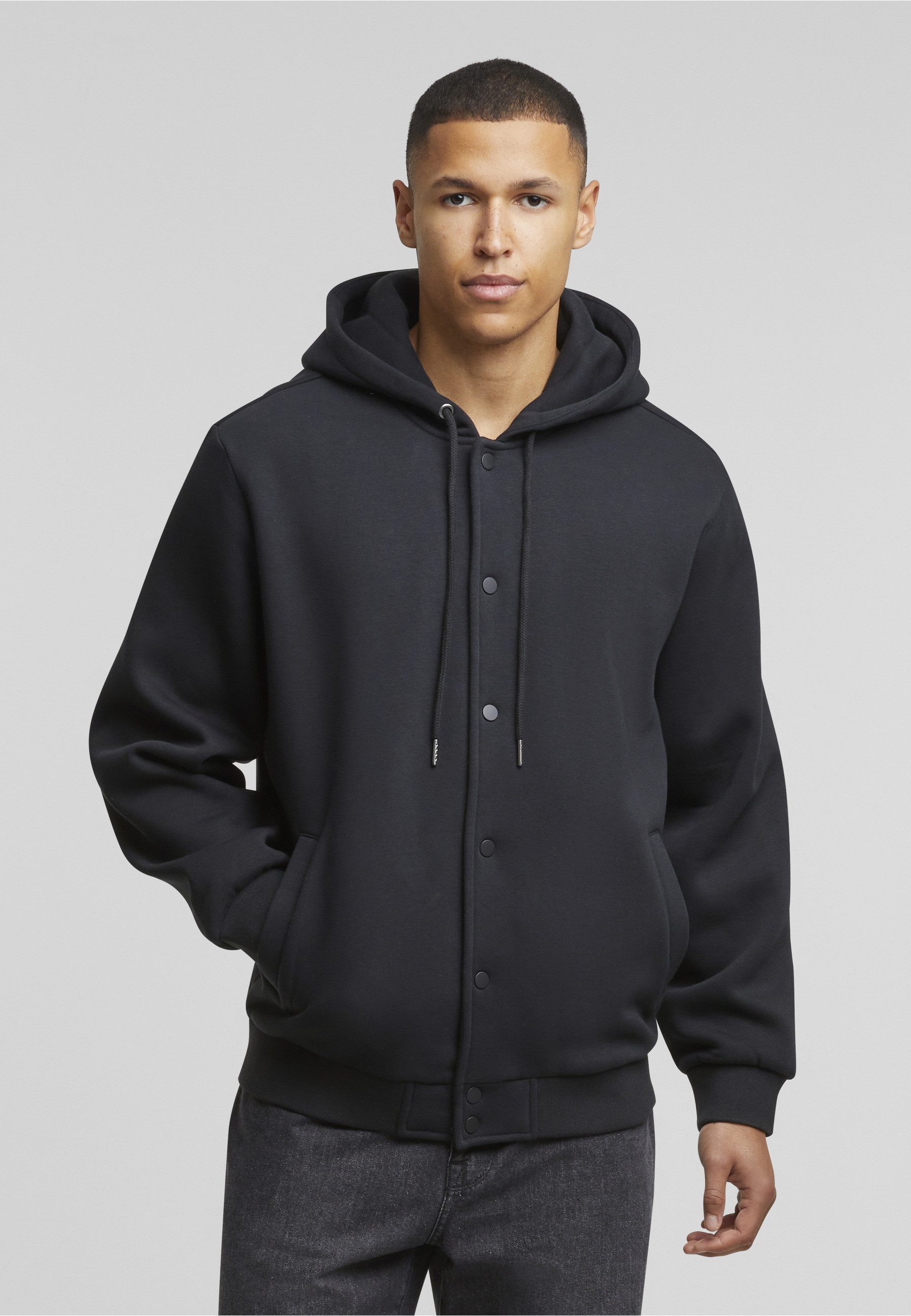 URBAN CLASSICS Kapuzenpullover Urban Classics Fluffy Fleece Hoodjacket (1-tlg)