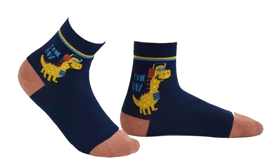 Fashion Boy Kurzsocken Jungen Socken Strümpfe 12 Paar Kids Socks Kinder Sneaker S004a (12er-Pack)