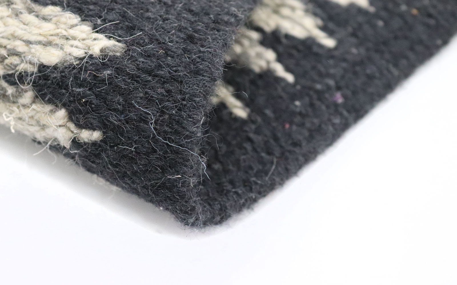 Wollteppich »Kelim Teppich handgewebt grau«, morgenland, rechteckig, Höhe 6 mm, Kurzflor-kaufen