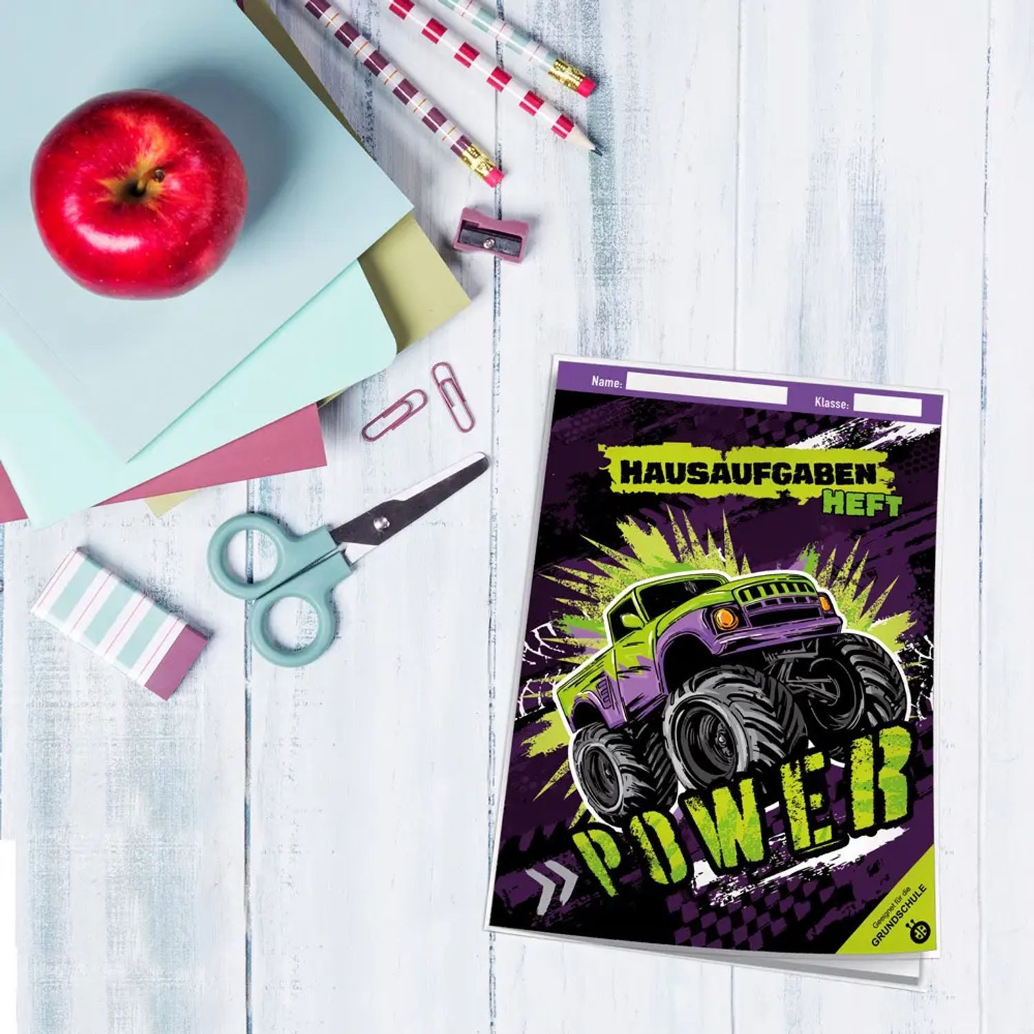 Trötsch Verlag Schülerkalender TRÖTSCH - Hausaufgabenheft Grundschule Power