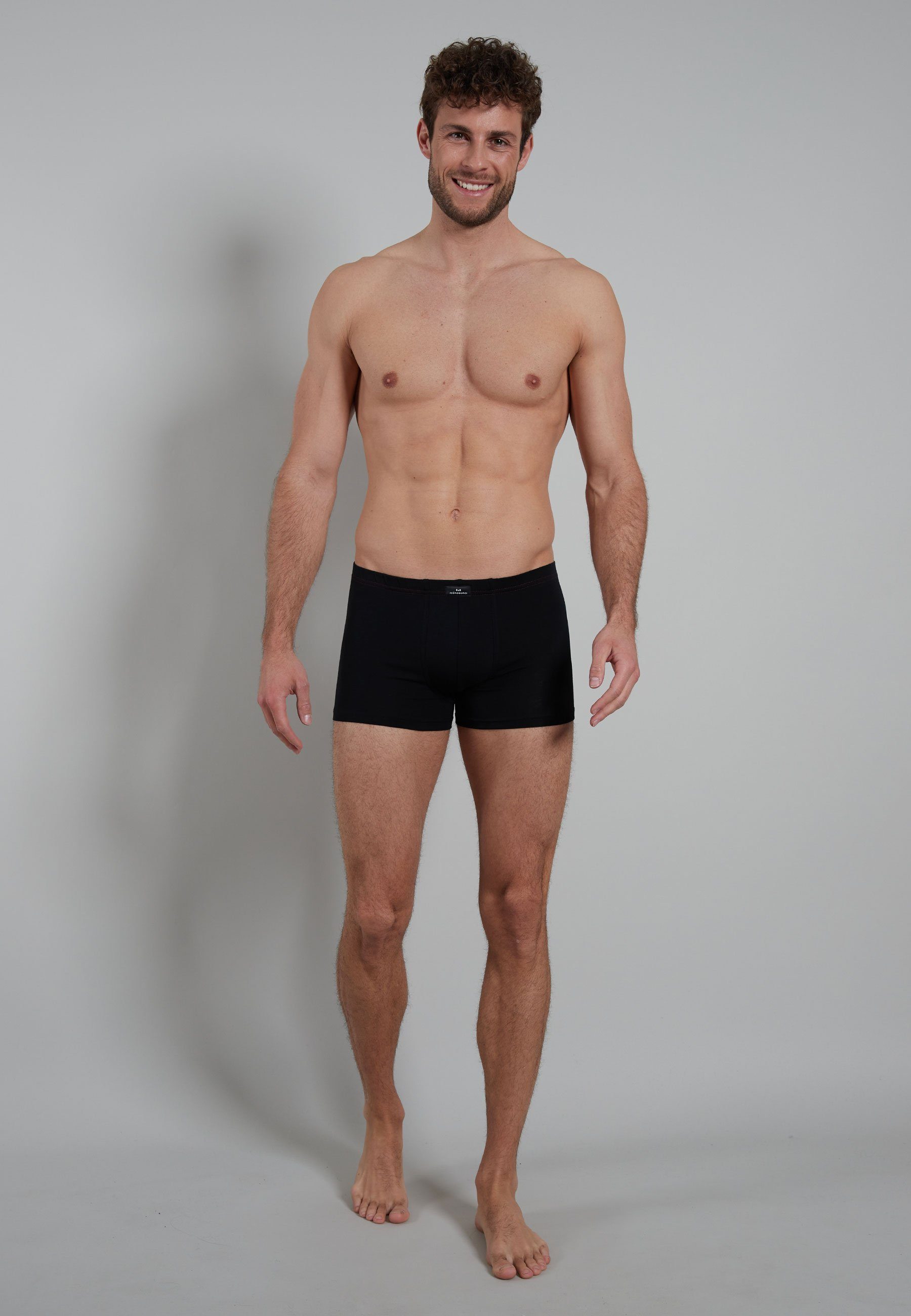 GÖTZBURG Boxershorts GÖTZBURG Herren Pants schwarz günstig online kaufen