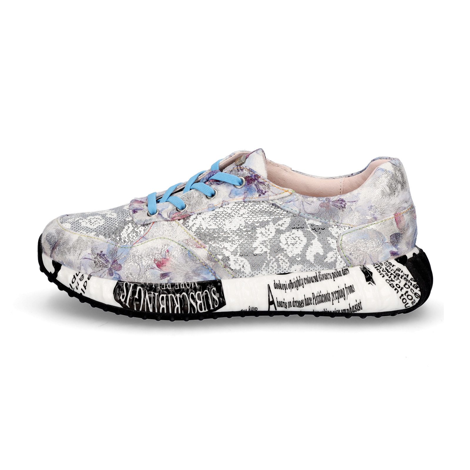 LAURA VITA Laura Vita Damen Sneaker blau multi Sneaker günstig online kaufen