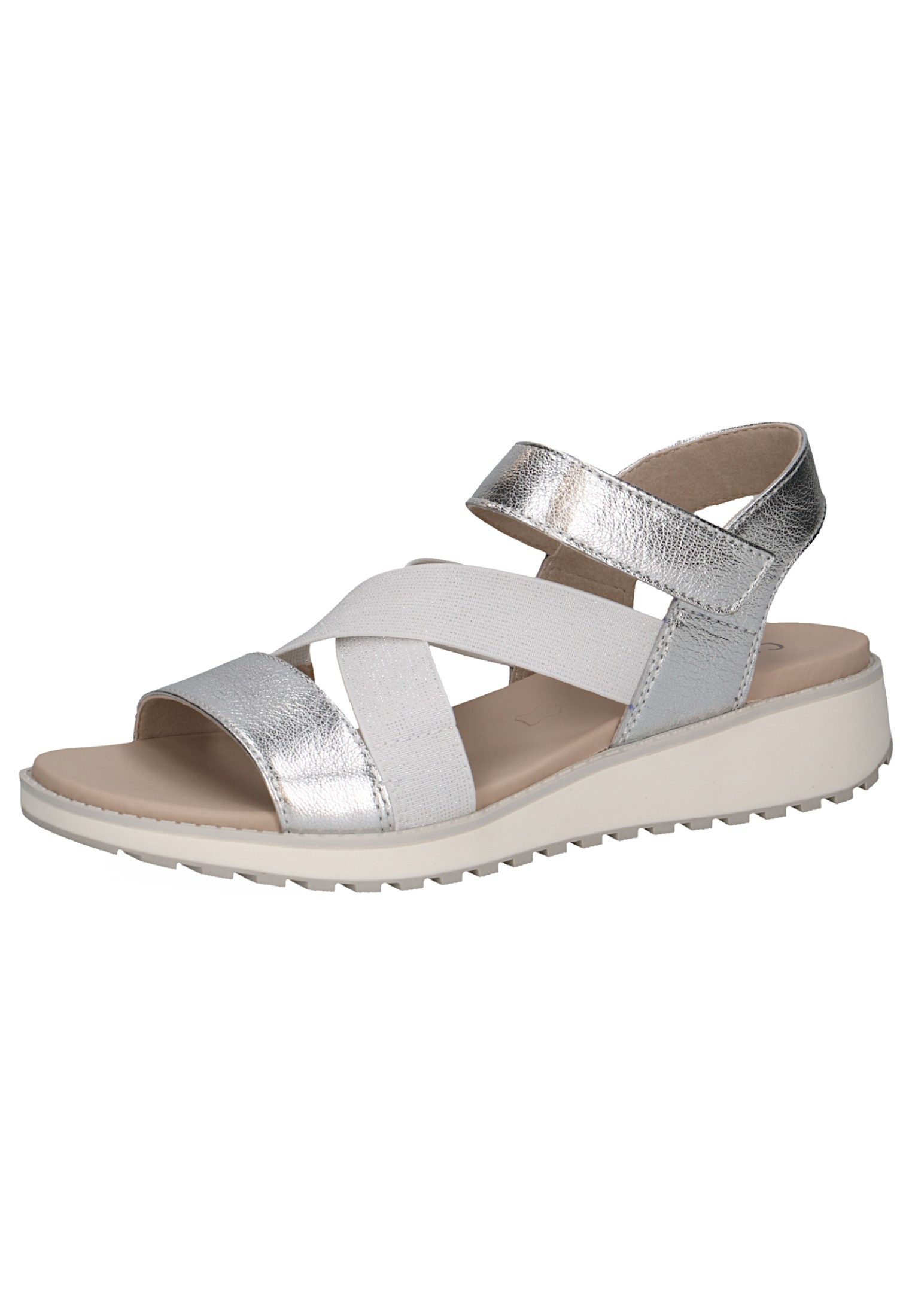 Caprice 9-28704-44 920 Silver Metal. Sandale