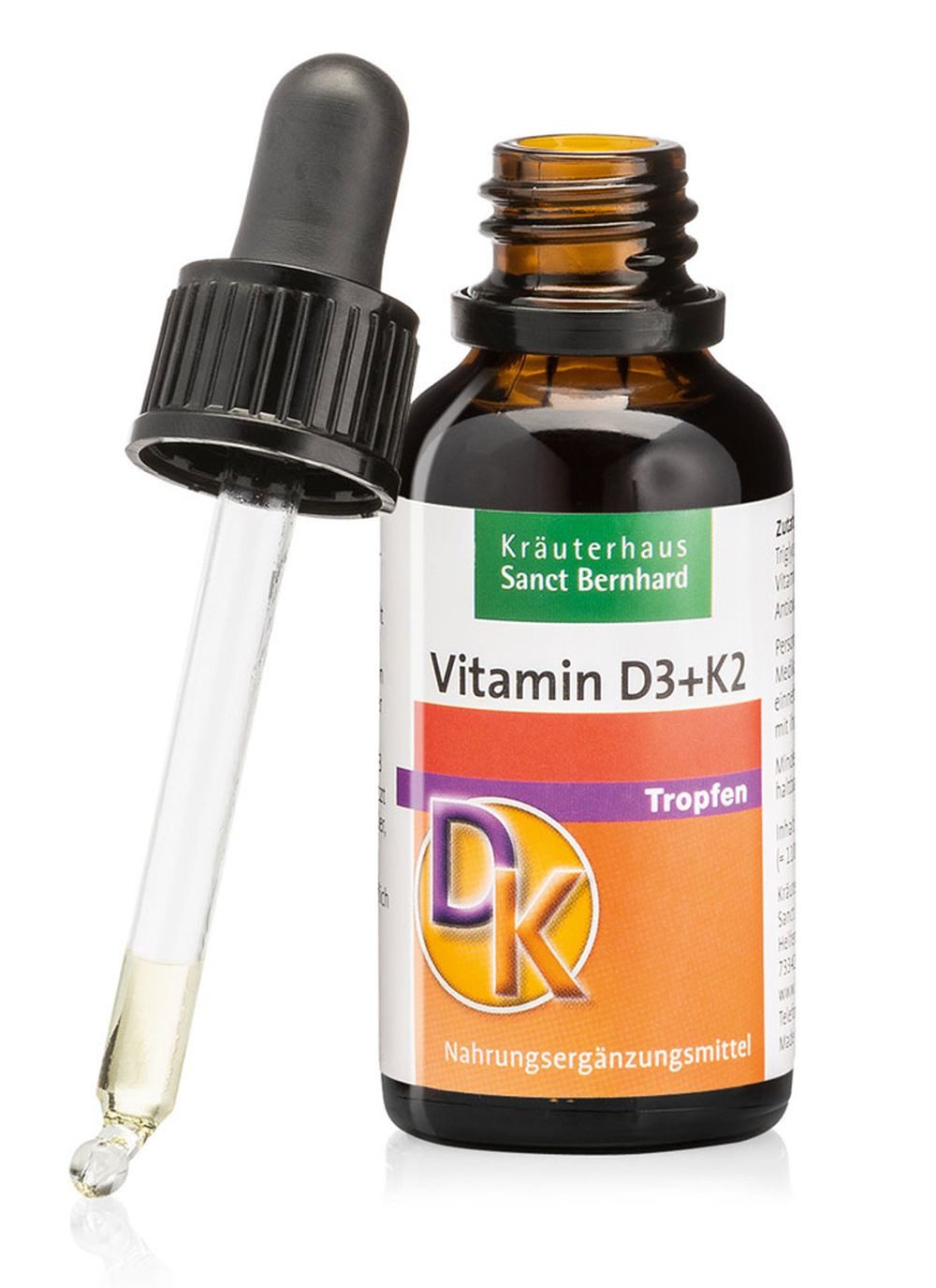 Sanct Bernhard Sanct Bernhard Vitamin D3+K2 – 30 ml Tropfen Flüssig