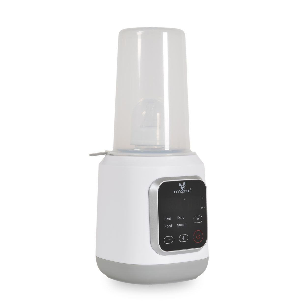 Cangaroo Babyflaschenwärmer Flaschenwärmer Mellow 3 in 1, Erwärmen, Sterilisation, Warmhalten, Korb