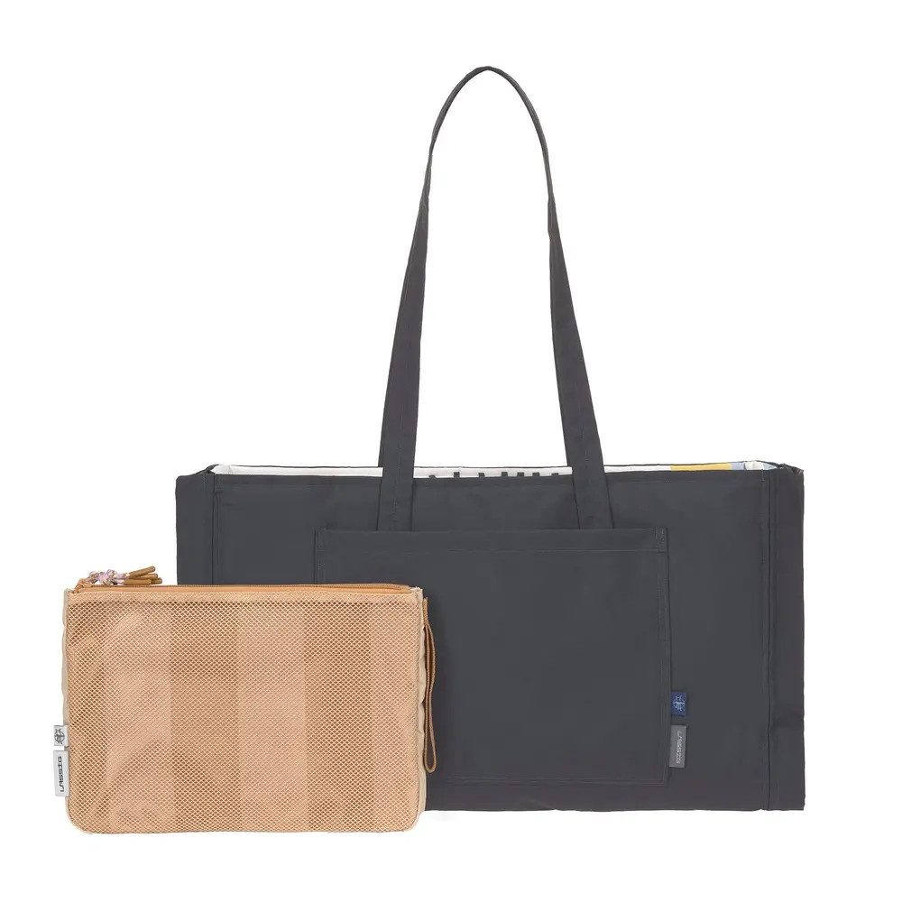 LÄSSIG Kinderrucksack Mamaki Bag Set anthracite/beige