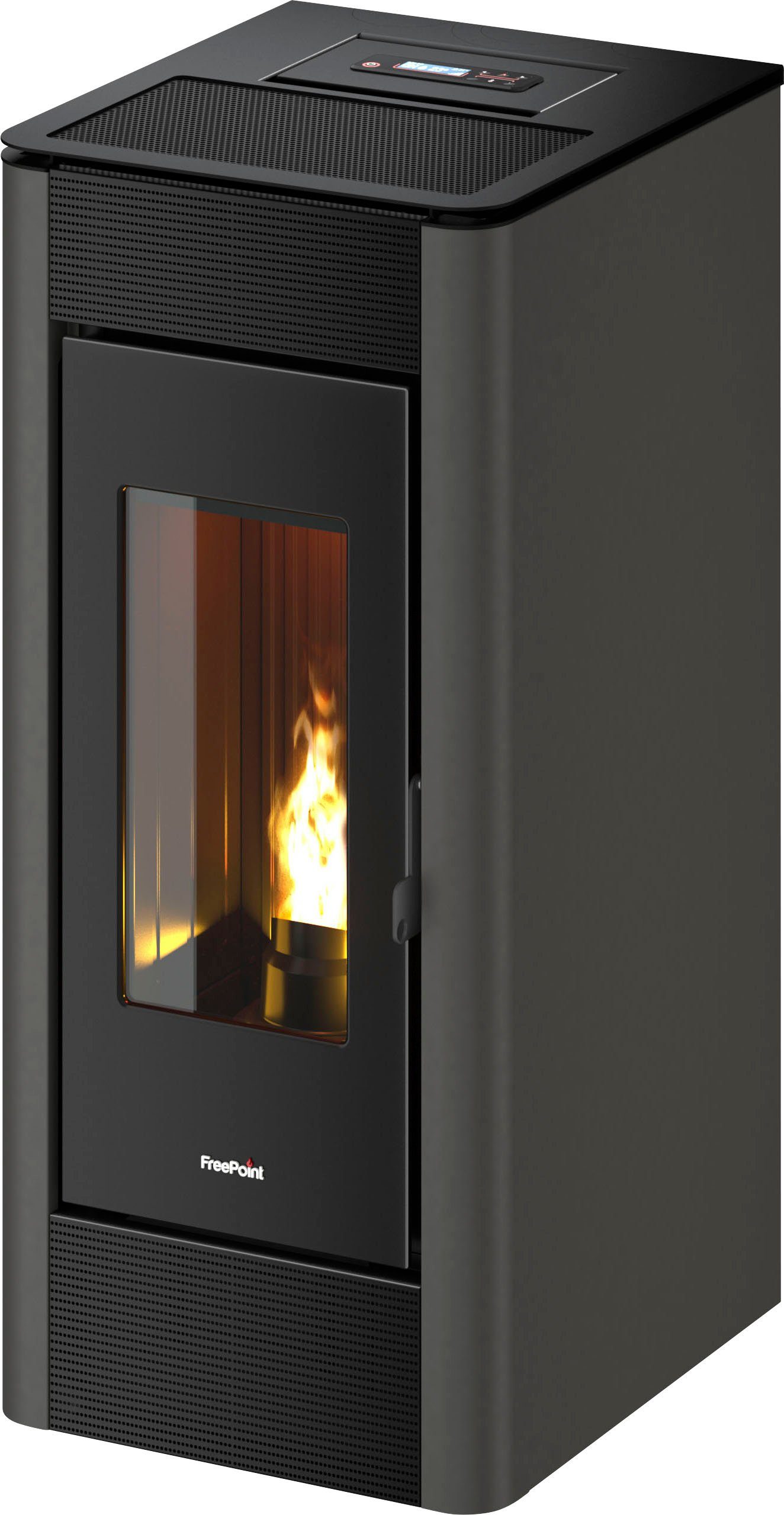 Freepoint Pelletofen Indaco 11, 12 kW, Zeitbrand