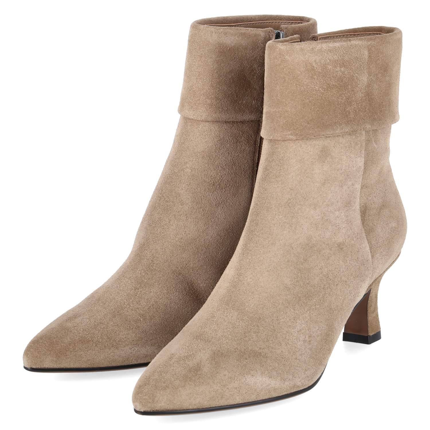 Kaerlek Kaerlek Hadley 01 Tortora Damen Rauleder beige Schlupfstiefel