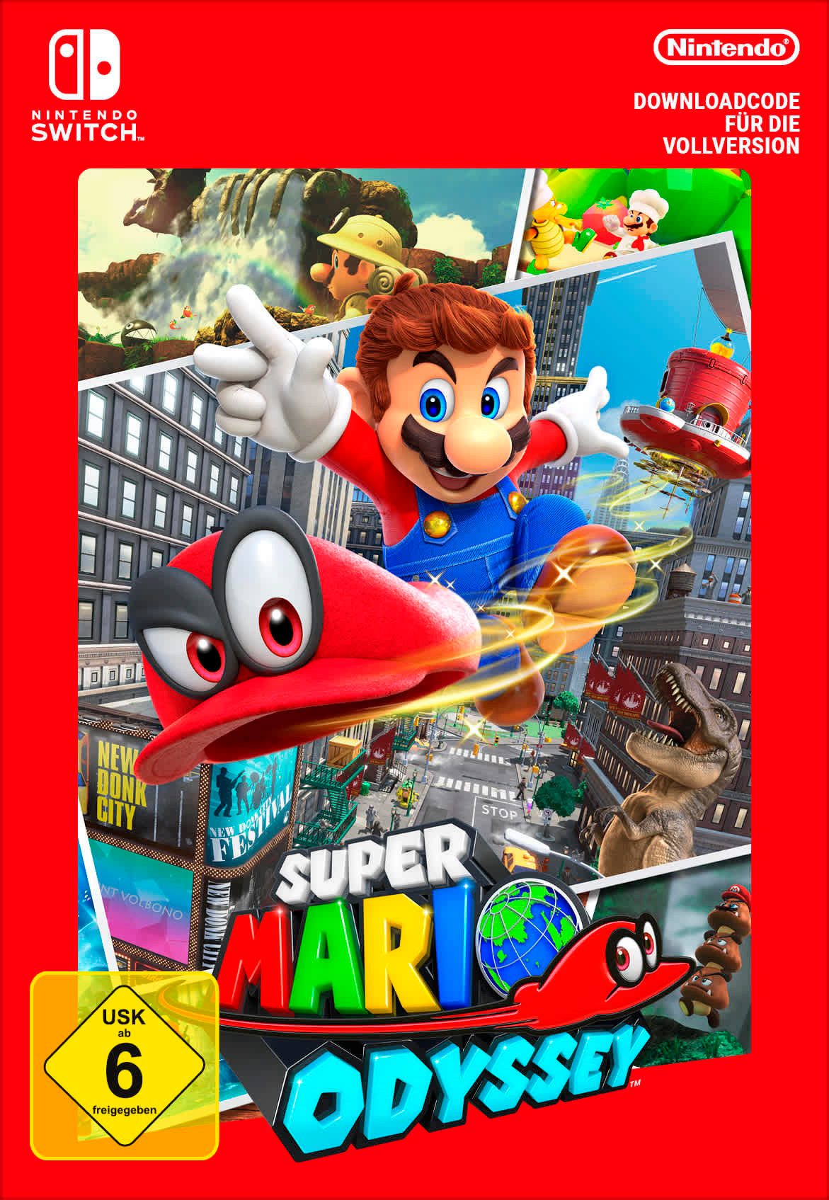 Super Mario Odyssey (Download-Code), Nintendo Switch