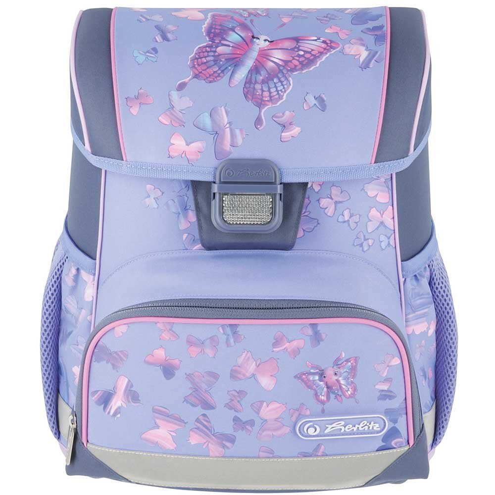 Herlitz Schulranzen Set Loop Plus 10-teilig 2025 Mädchen Butterfly Paradise
