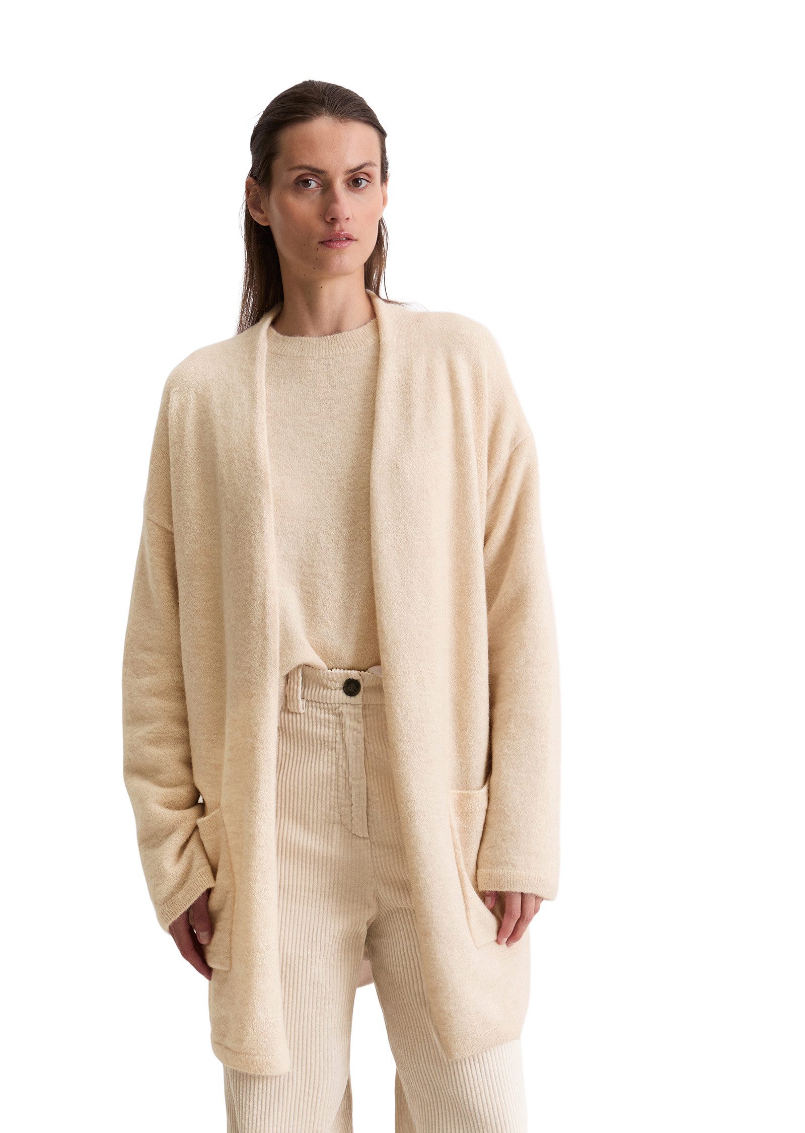 Marc O'Polo Cardigan aus weichem Schurwolle-Mix