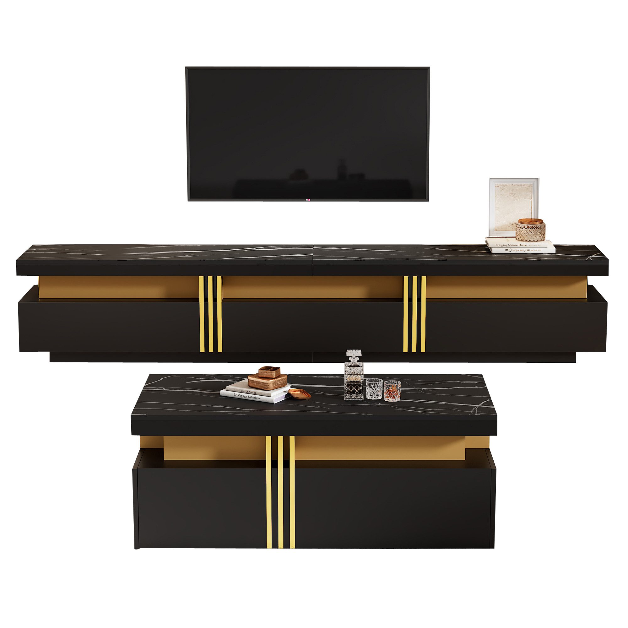 IDEASY Wohnzimmer-Set (2 St) Wohnzimmer Möbel, günstig online kaufen