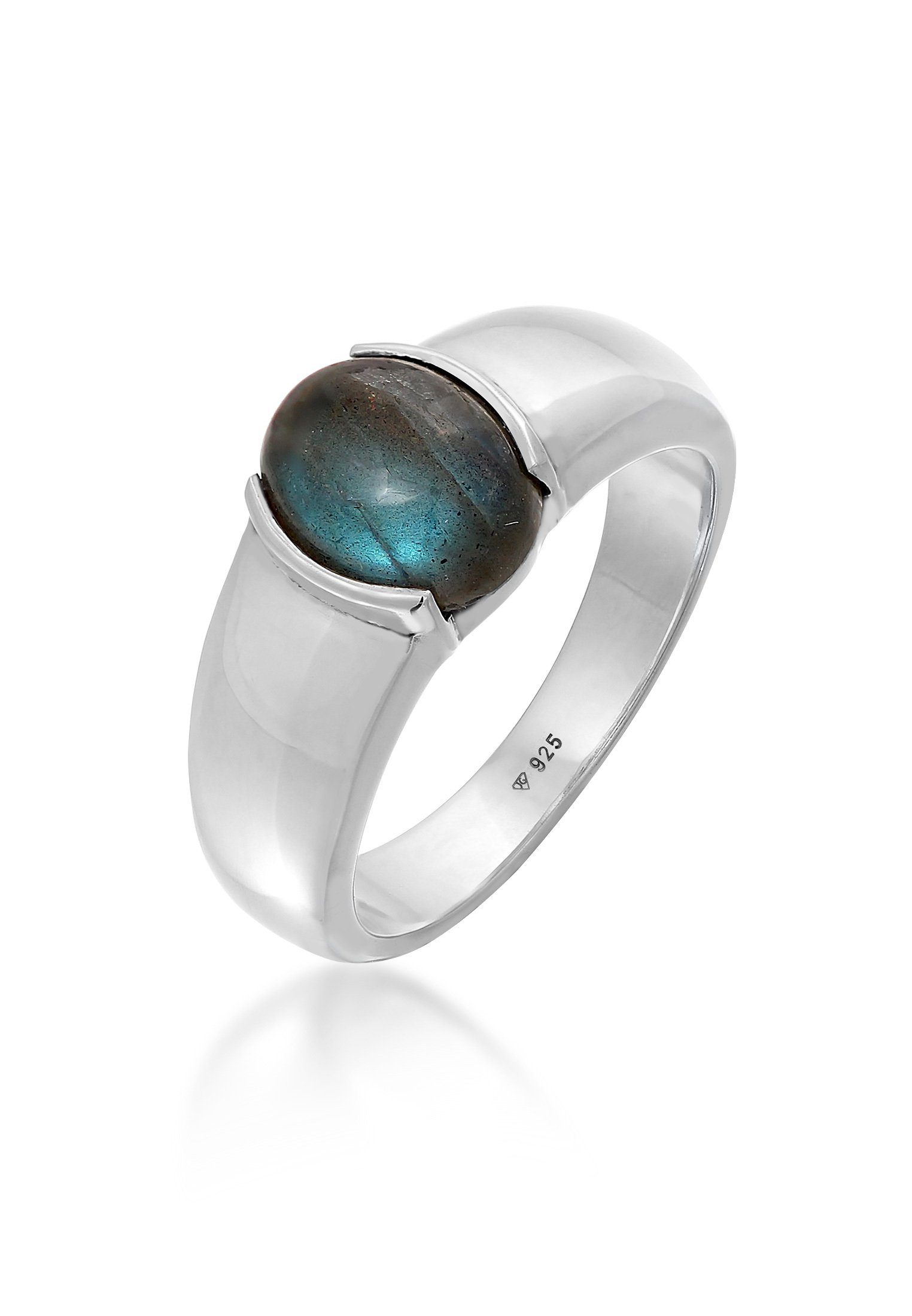 Kuzzoi Siegelring Herren Siegelring Labradorit 925 Silber günstig online kaufen