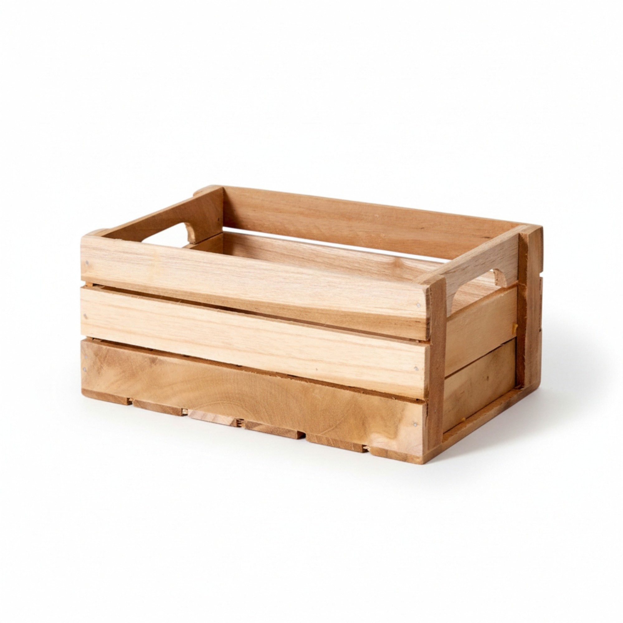 Meinposten Holzkiste Teakholz Dekokiste Korb Aufbewahrungsbox Box 28x22 o. 20x13 cm Holzbox (1 St)