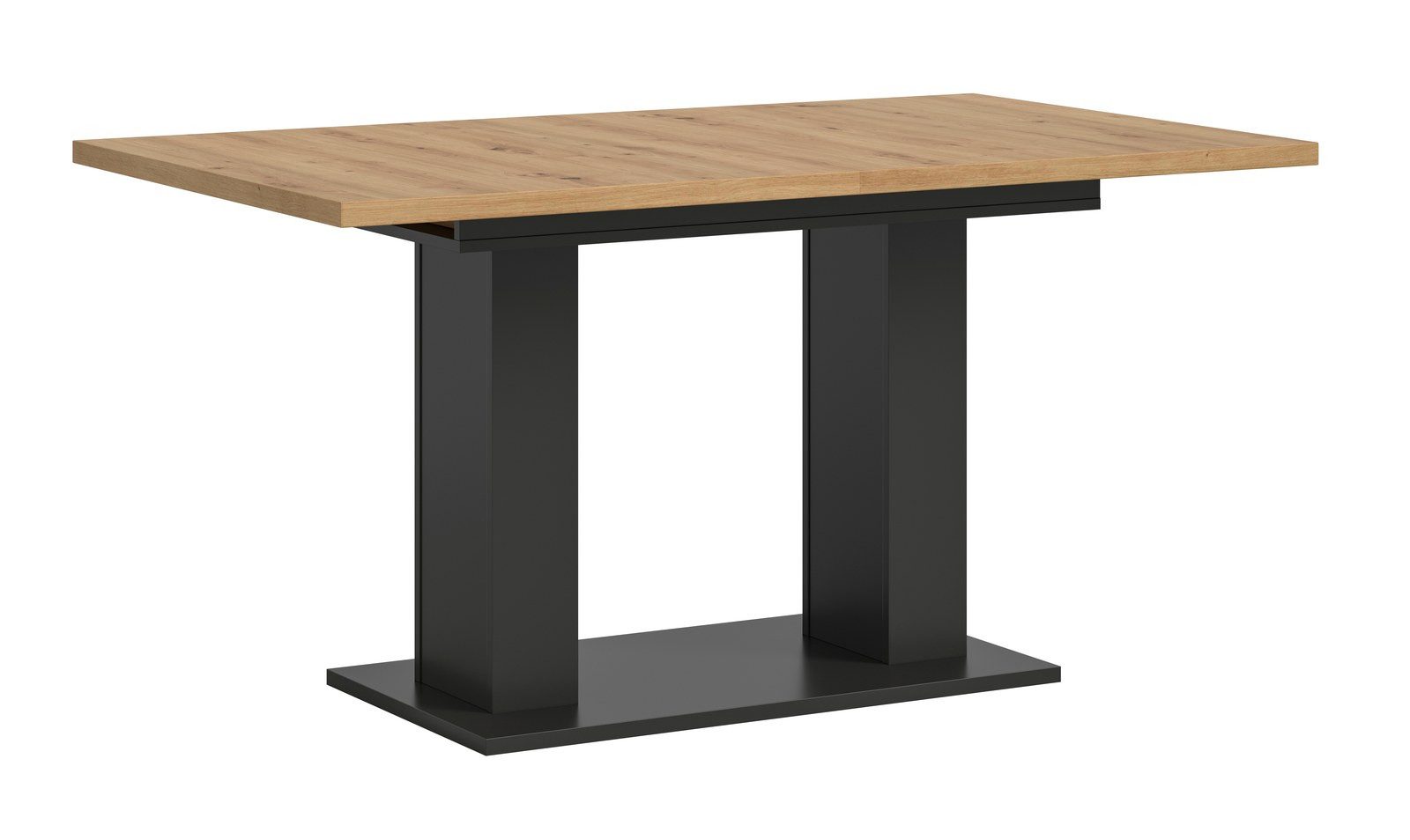 Aileenstore Esstisch OSLO, 150 cm Breite, Holz, 2-teilig