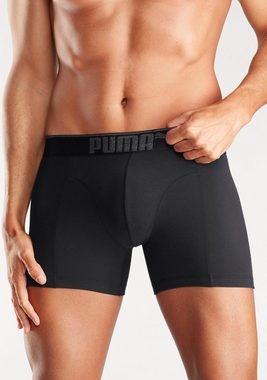PUMA Boxershorts Lifestyle Sueded Cotton Boxer 3P (Packung, 3-St)