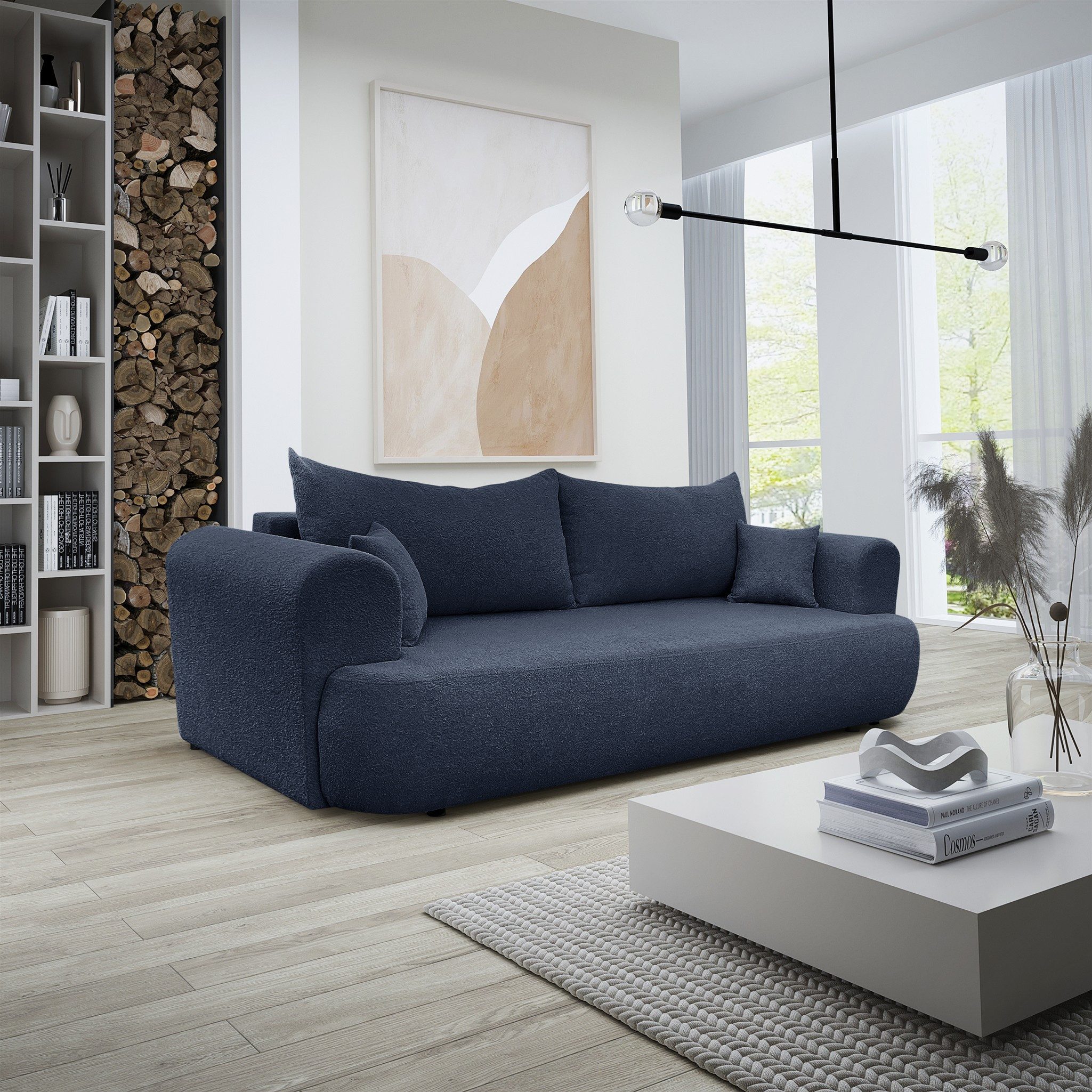 Fun Möbel 3-Sitzer Schlafsofa ANIKE in günstig online kaufen