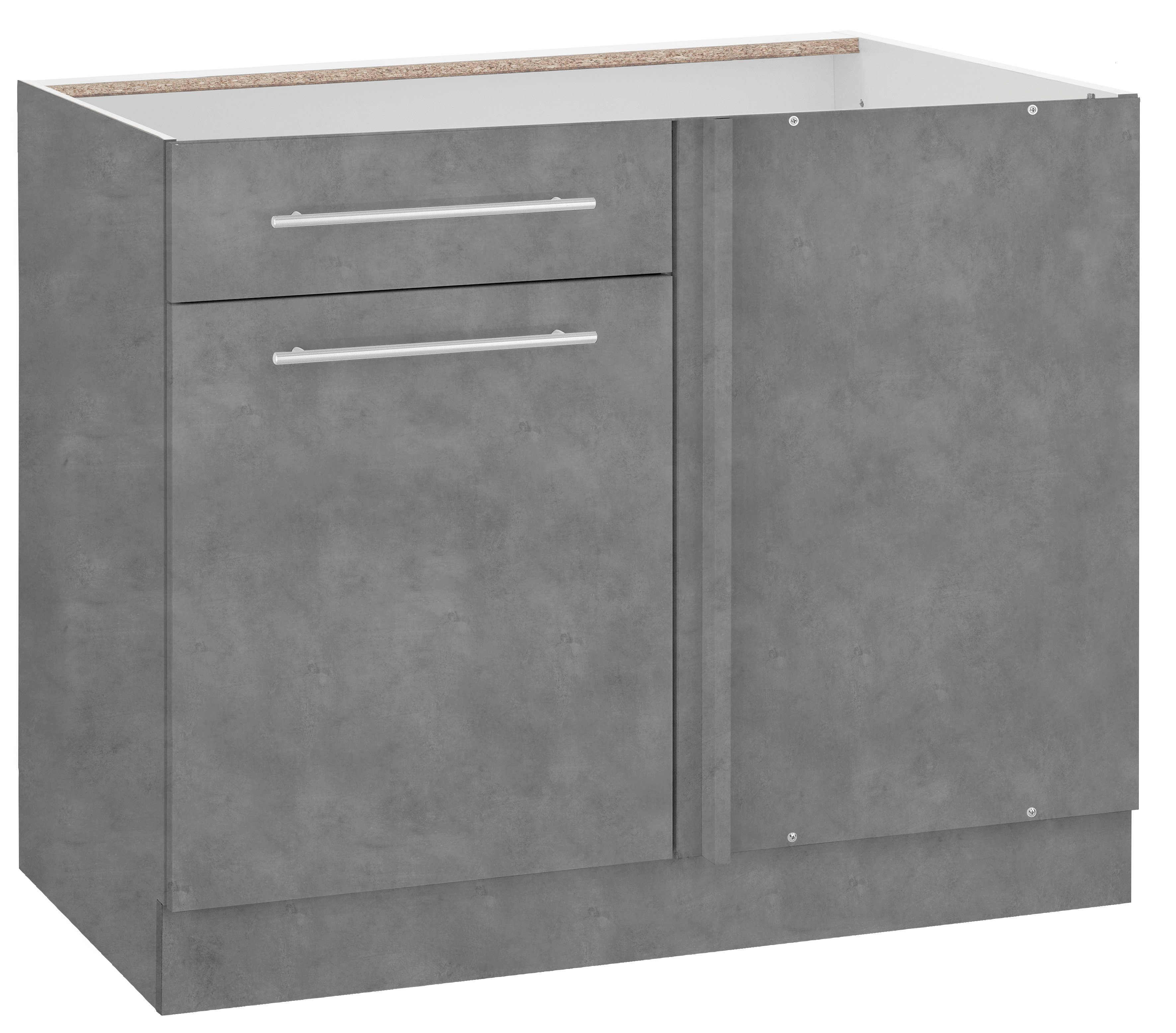 wiho Küchen Eckunterschrank Flexi2 Breite 100 günstig online kaufen