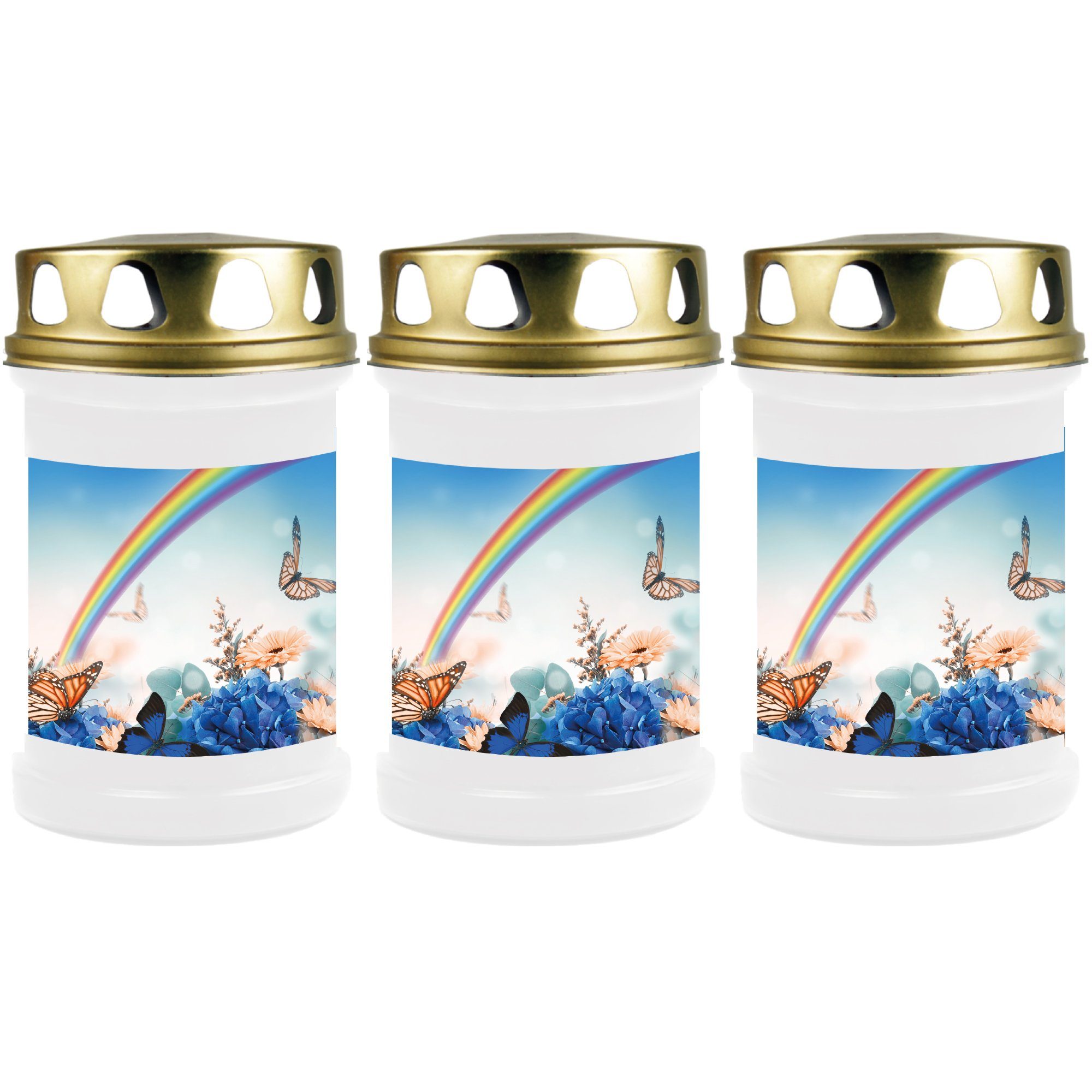 HS Candle Grabkerze GK-04210 (3-tlg), Grabkerze günstig online kaufen