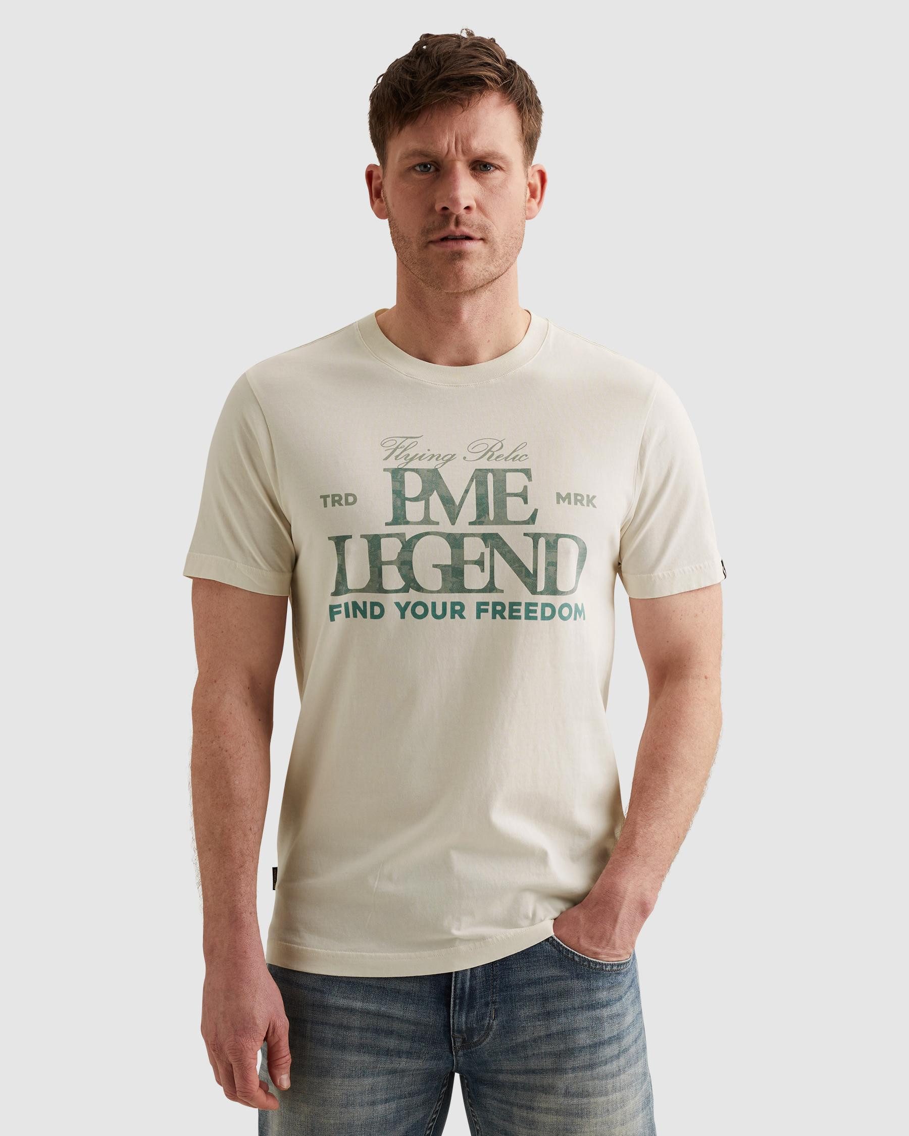 T-Shirt Short sleeve r-neck big print