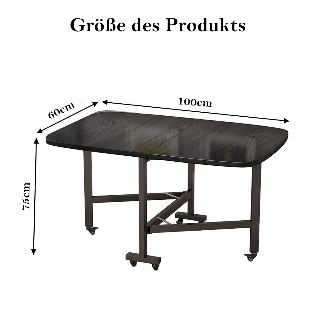 NUODWELL Esstisch Klapptisch Esstisch, Ausziehbarer Schmetterlingstisch Mit günstig online kaufen