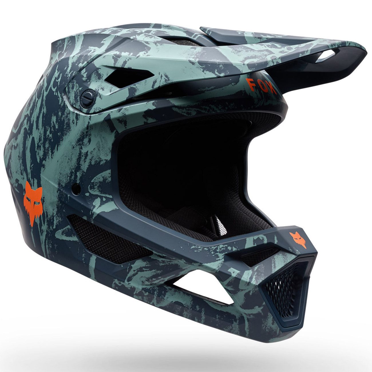 Fox Racing Mountainbikehelm Yth Rampage Image Print, Yth Rampage Image Print