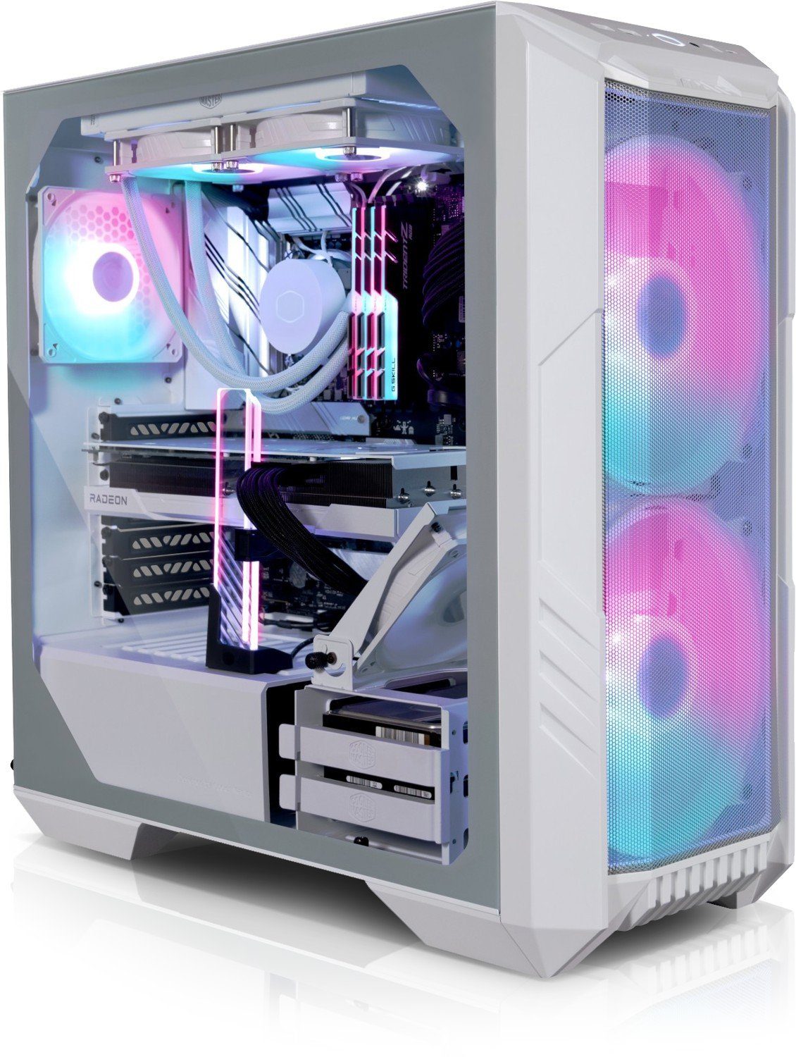 Kiebel Vulcano V Gaming-PC (AMD Ryzen 9 AMD Ryzen 9 5900X, RTX 4070 Ti, 32 GB RAM, 2500 GB SSD, Wasserkühlung, ARGB-Beleuchtung)