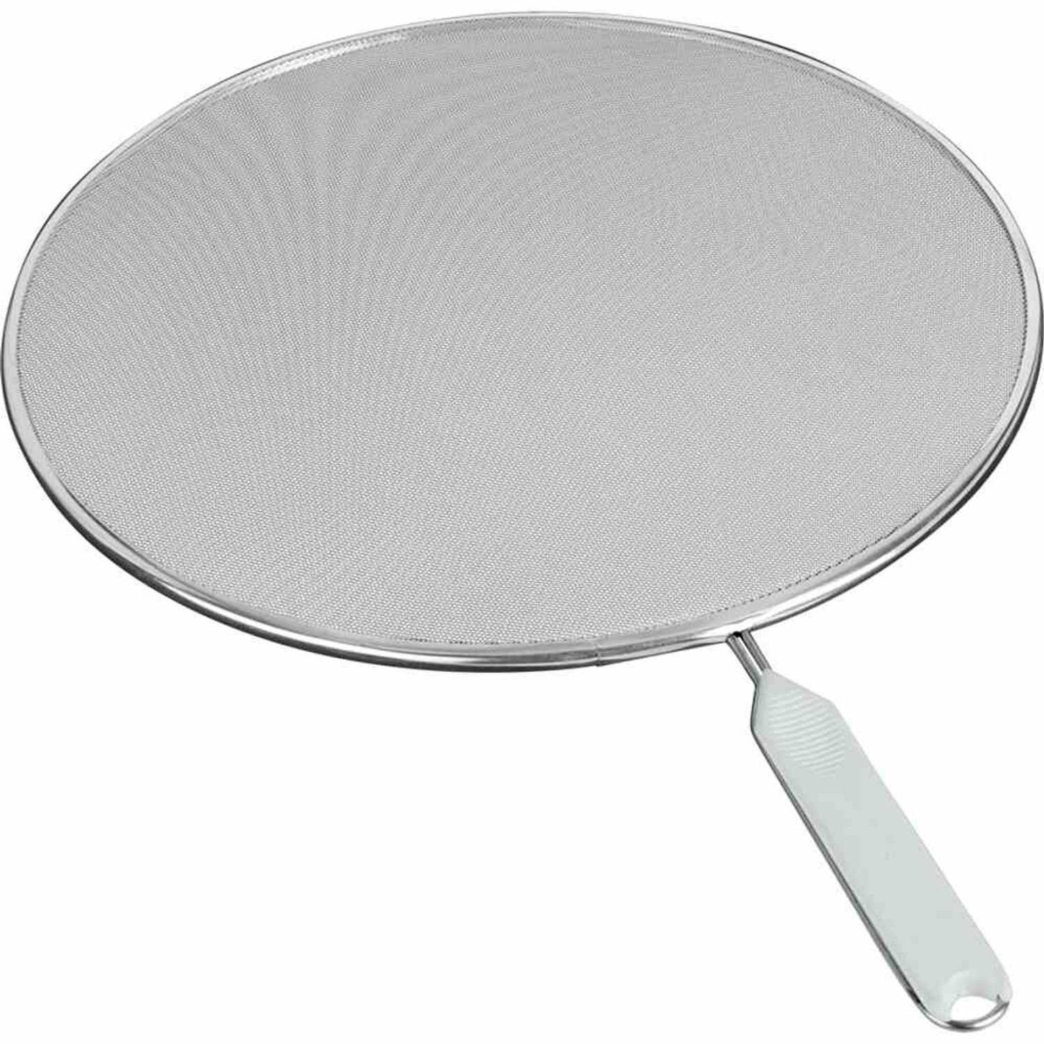 Metaltex Spritzschutzdeckel Spritzschutz "Fritto" 29 cm Aluminium verzinnt