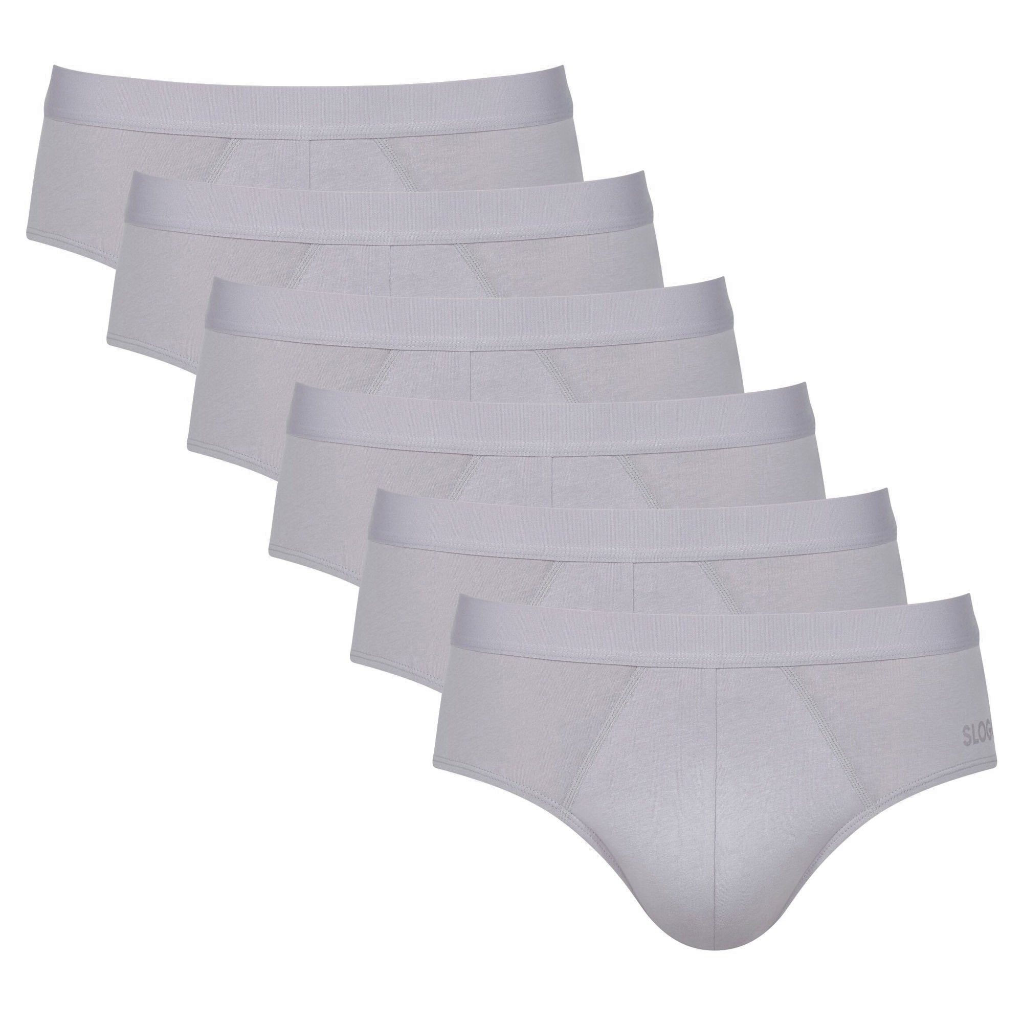 Slip Herren Slip 6er Pack Baumwollmischung