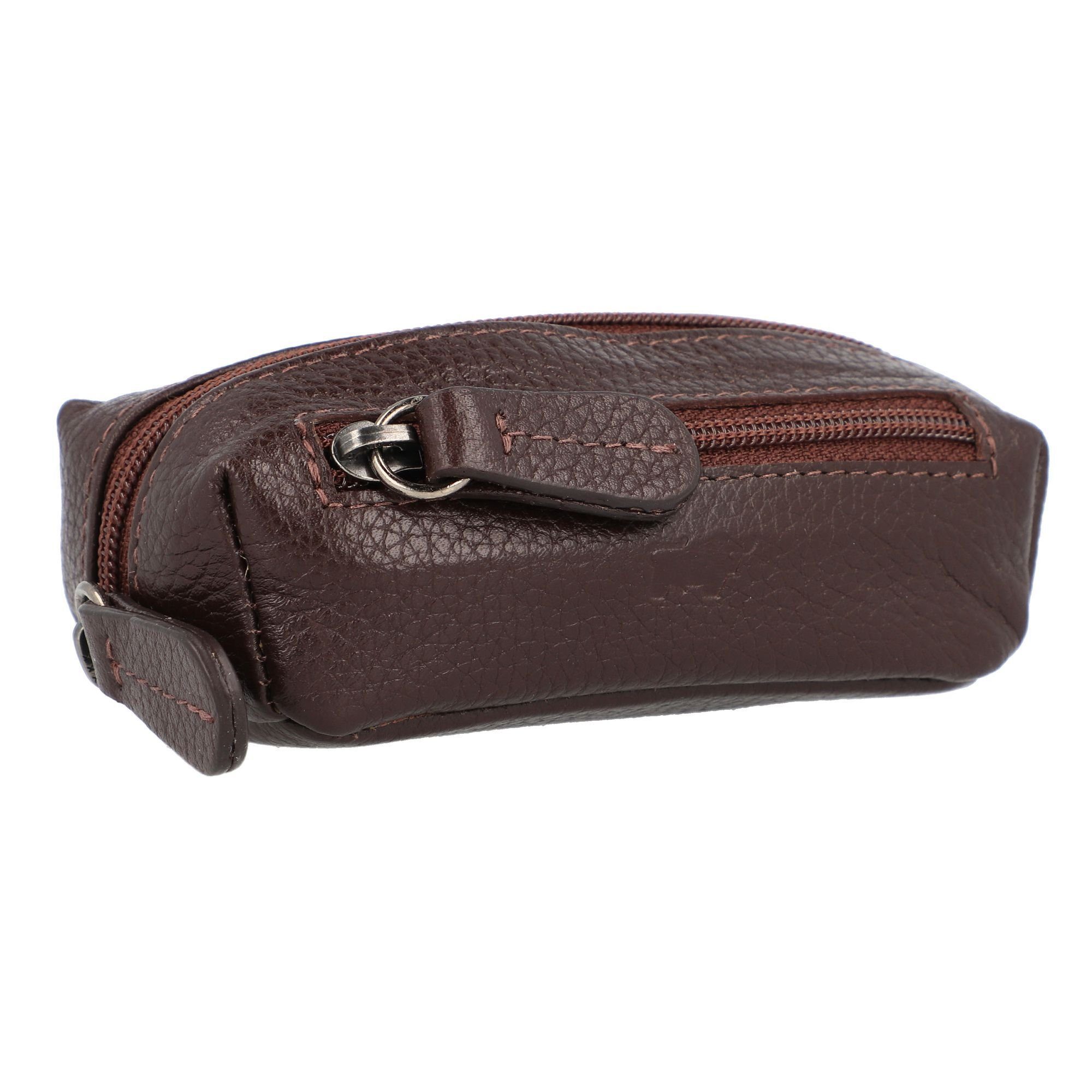 Braun Büffel Schlüsseltasche Prato, Leder