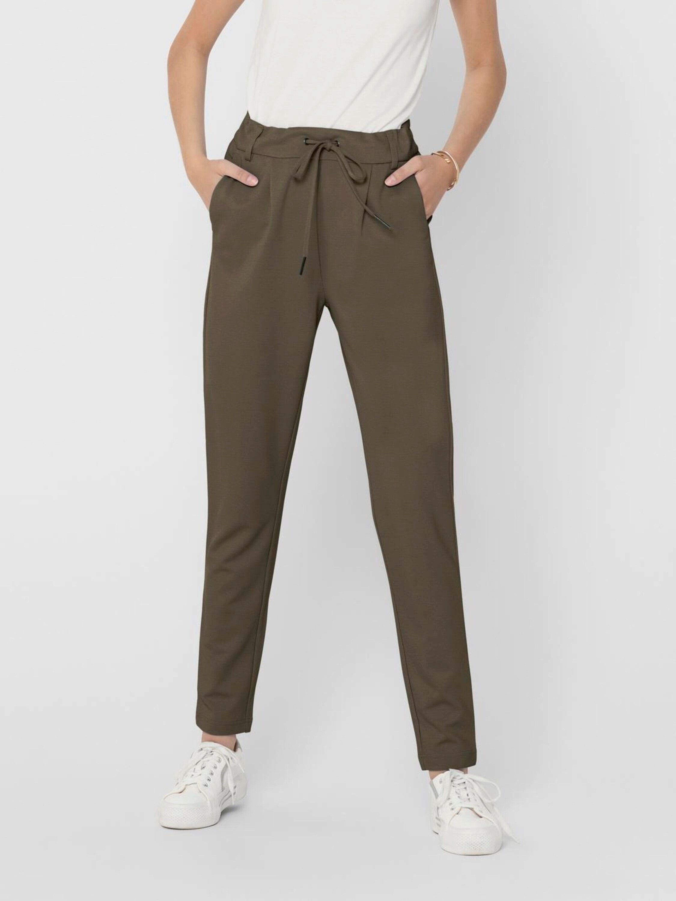 ONLY Bundfaltenhose Poptrash (1-tlg) Falten