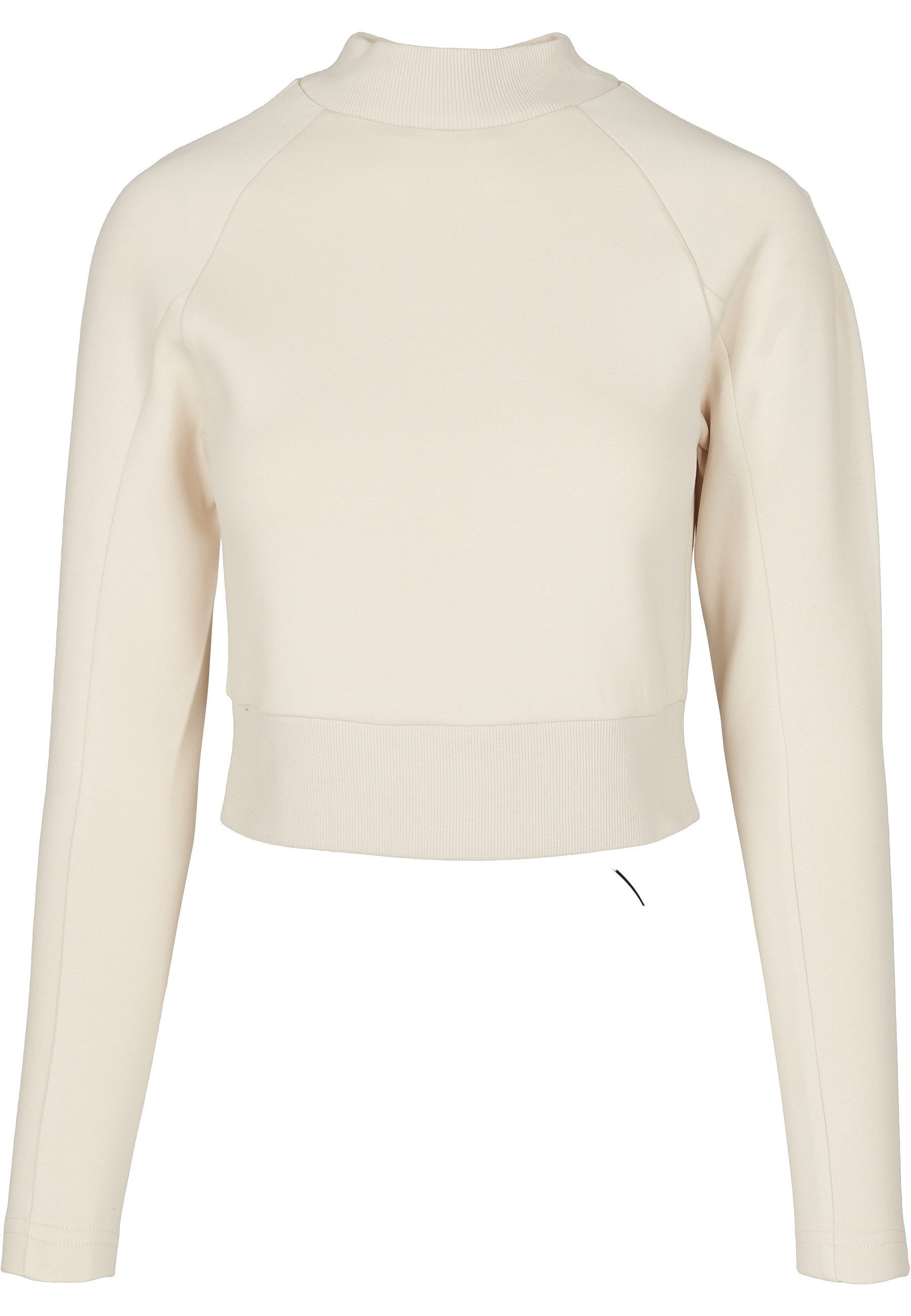 Sweatshirt Urban Classics Damen Ladies Interlock Short Turtleneck Crew