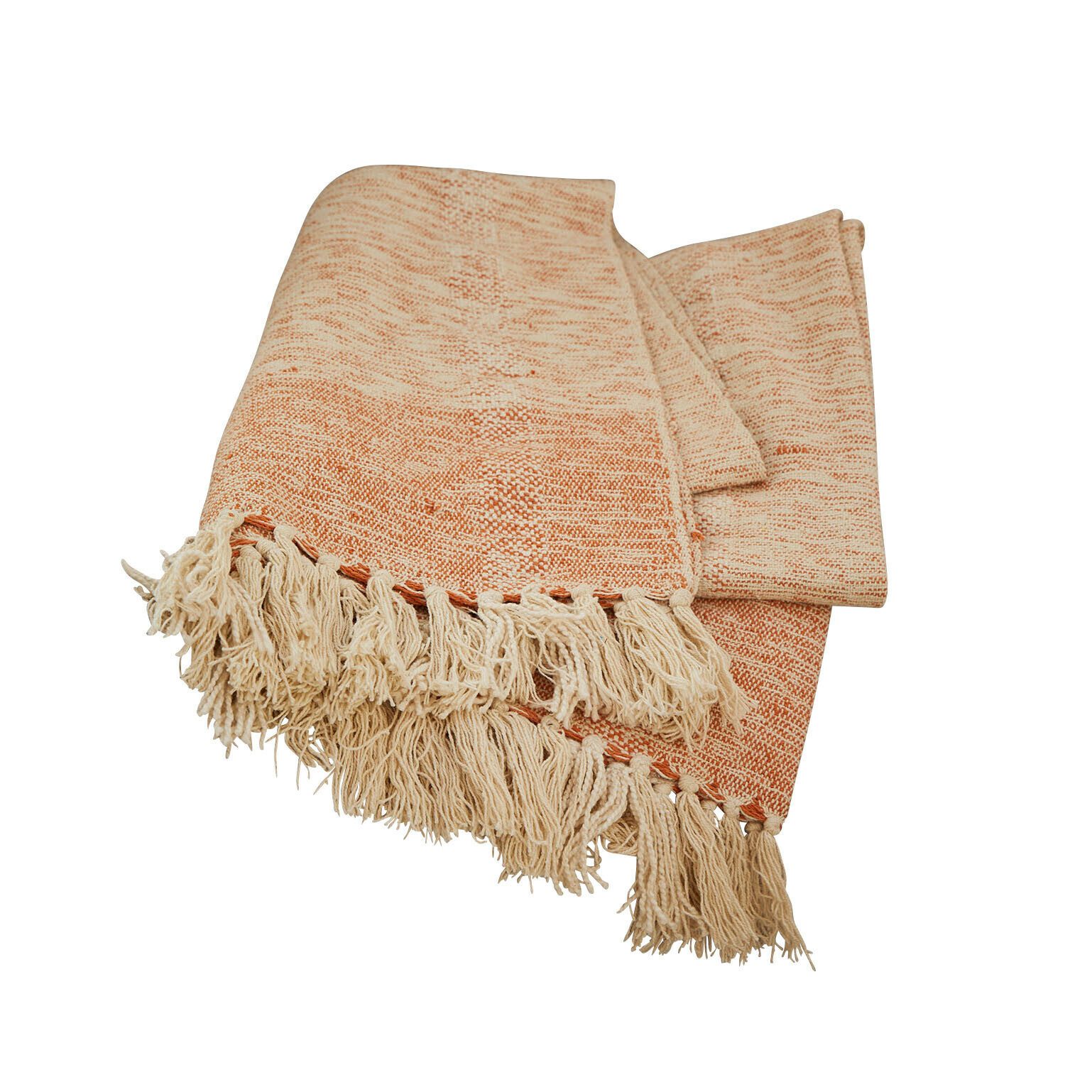 Mirabeau Tagesdecke Plaid Winlow beige/terrakotta