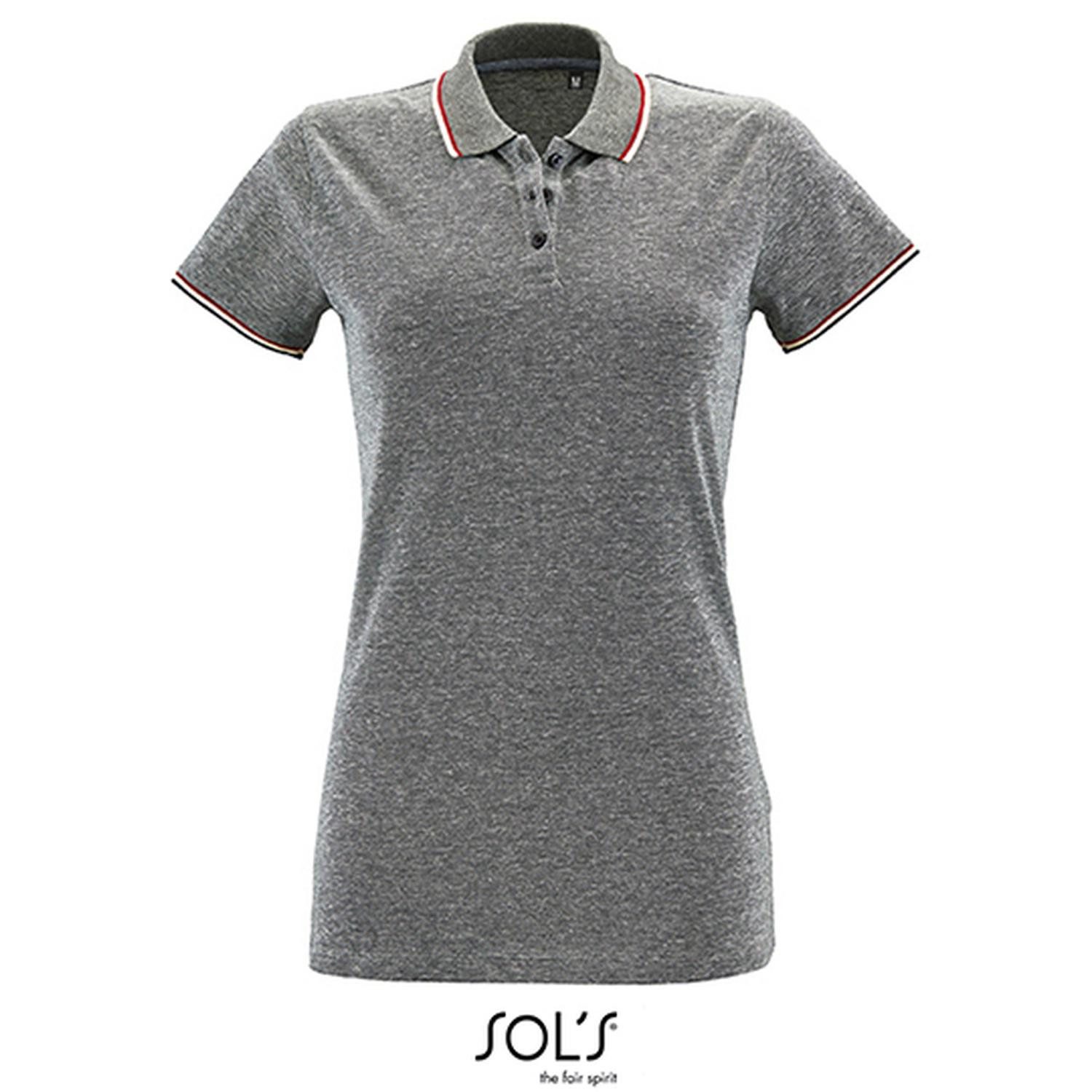 SOLS Poloshirt Women´s Heather Polo Shirt Paname