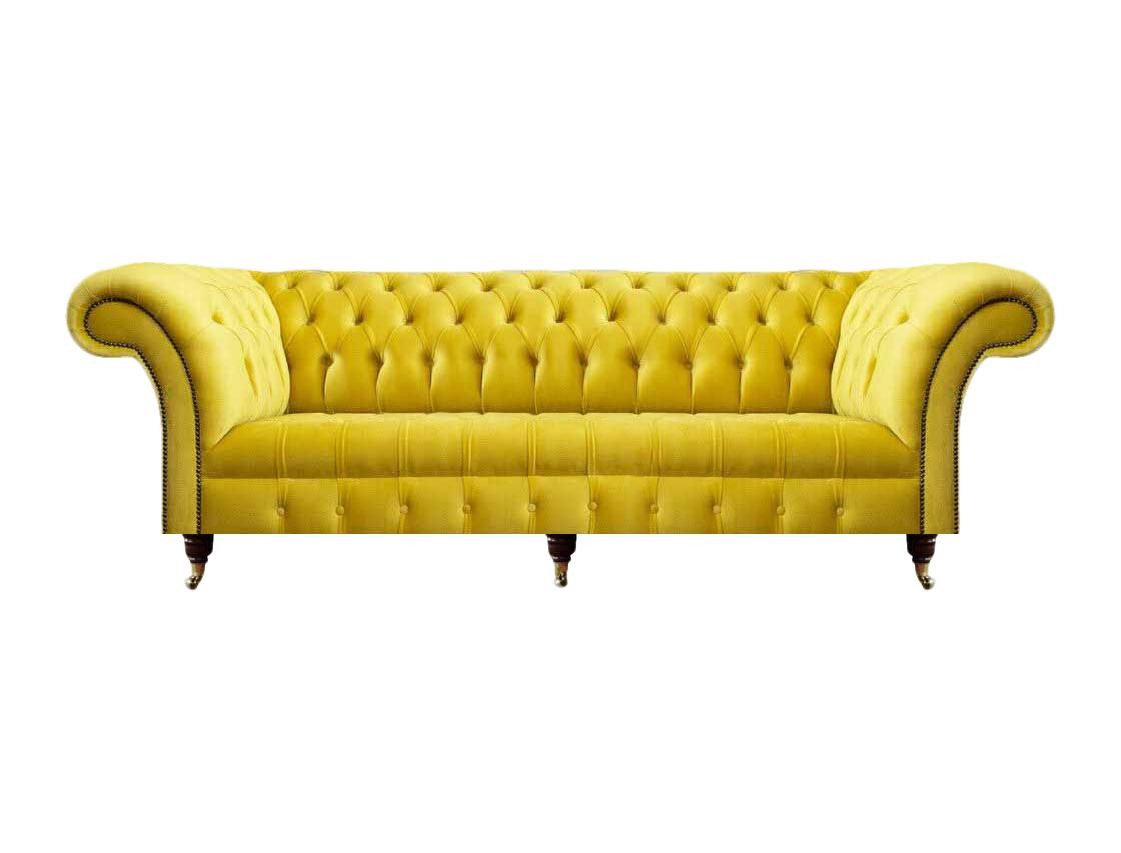 Xlmoebel Chesterfield-Sofa Exquisite Chesterfield Sitzmöbel Designer Wohnzimmer Polster, 1 Teile, Hergestellt in Europa