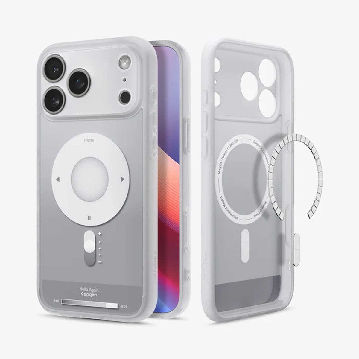 Spigen Backcover Spigen Ultra Hybrid Backcover MagSafe Apple iPhone 17 Pro - Classic Si