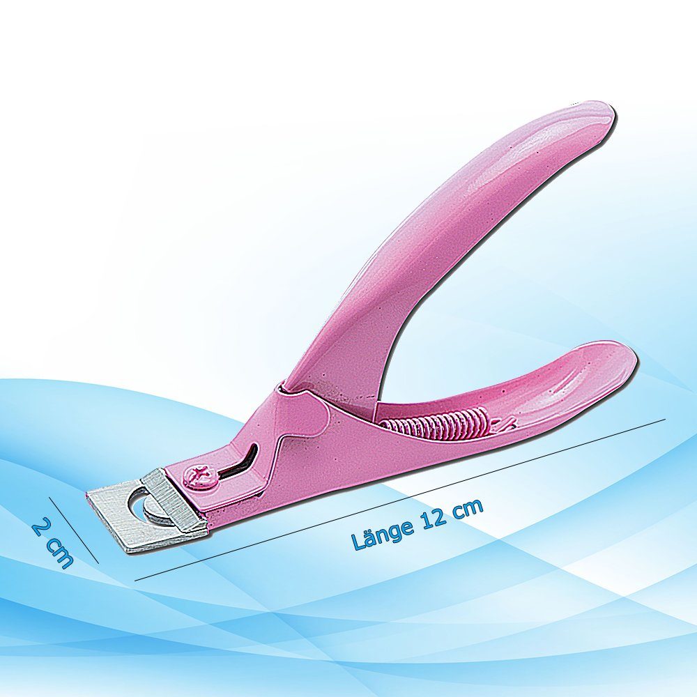 SMI Nagelknipser Nagelknipser acryl Tip Cutter knipser acrylnagel gelnägel kunstnägel, ergonomisches Design