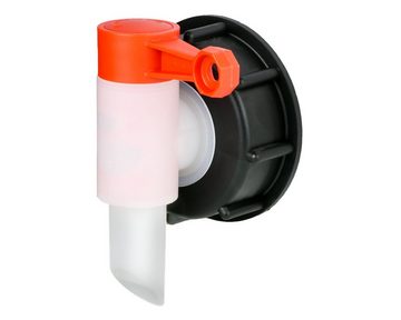 OCTOPUS Kanister 2x 5L Kanister leer mit Zapfhahn 51mm Gewinde, Wasserbehälter, HDPE, (2 St)
