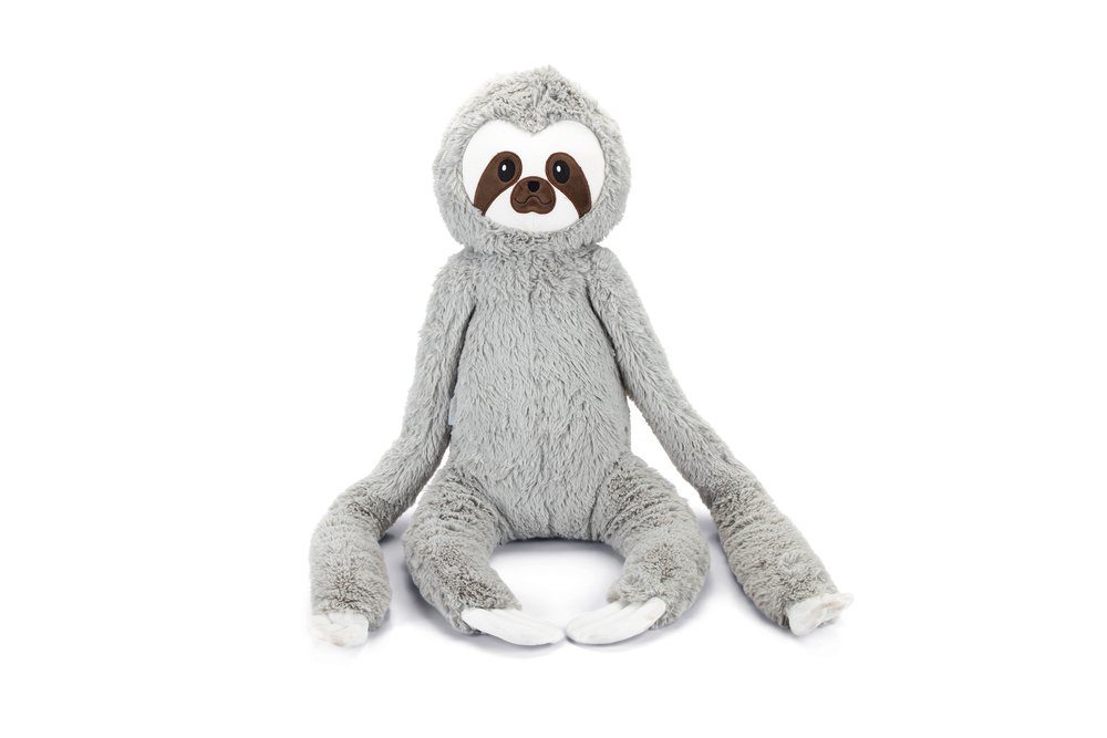 Beeztees Tierkuscheltier Beeztees Plüschspielzeug Faultier Mees (geräuschlos) Größe: 40 cm von Beeztees