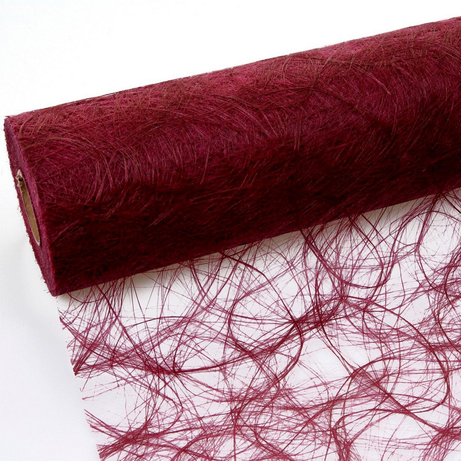 Deko AS Tischläufer Sizoweb Tischband bordeaux 20 cm Rolle 25 Meter - 64 01 günstig online kaufen
