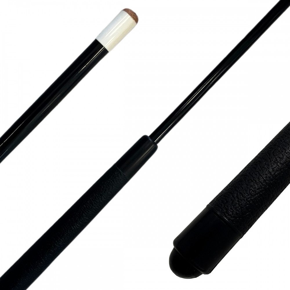 Billardqueue 1230.01 Queue aus Fiberglas 145cm einteilig schwarz