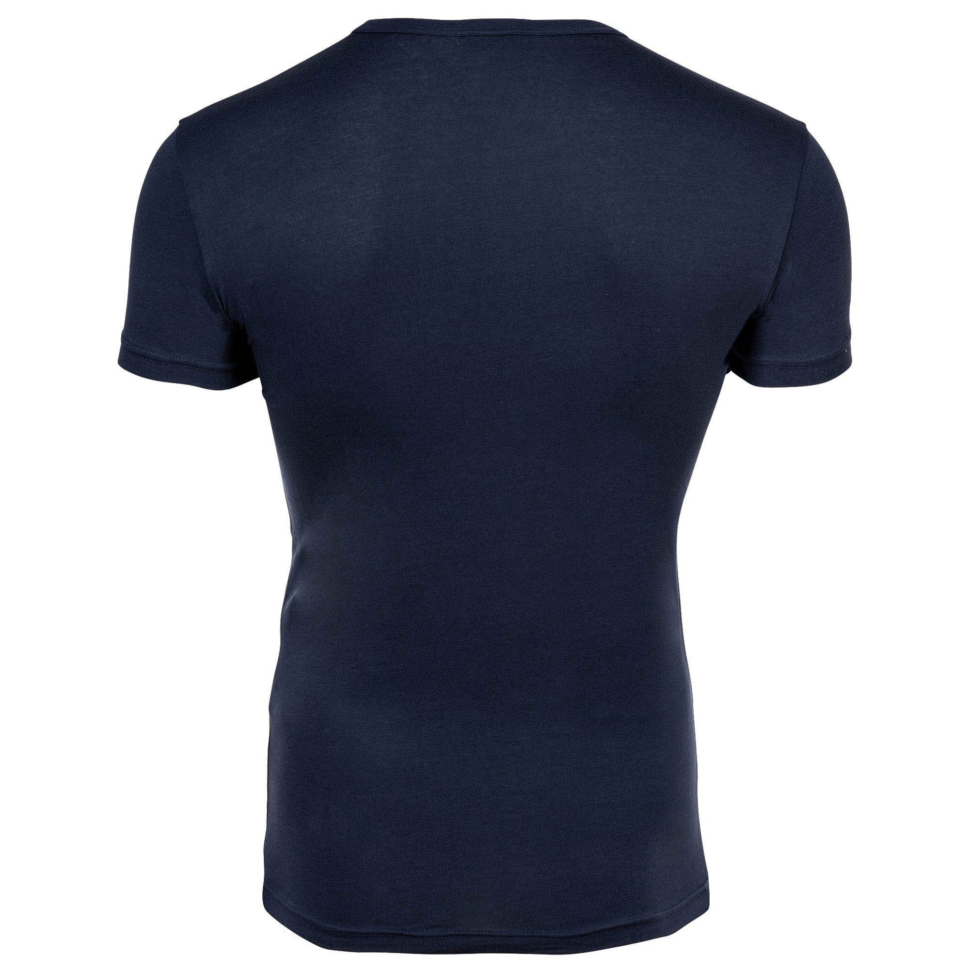 Emporio Armani T-Shirt Herren T-Shirt 2er Pack Baumwolle CORE LOGOBAND (Packung, 2er Pack)