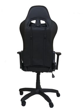 Hyrican Gaming-Stuhl "Striker Comander" schwarz, ergonomischer Gamingstuhl, Bürostuhl, Schreibtischstuhl, geeignet für Kinder und Jugendliche