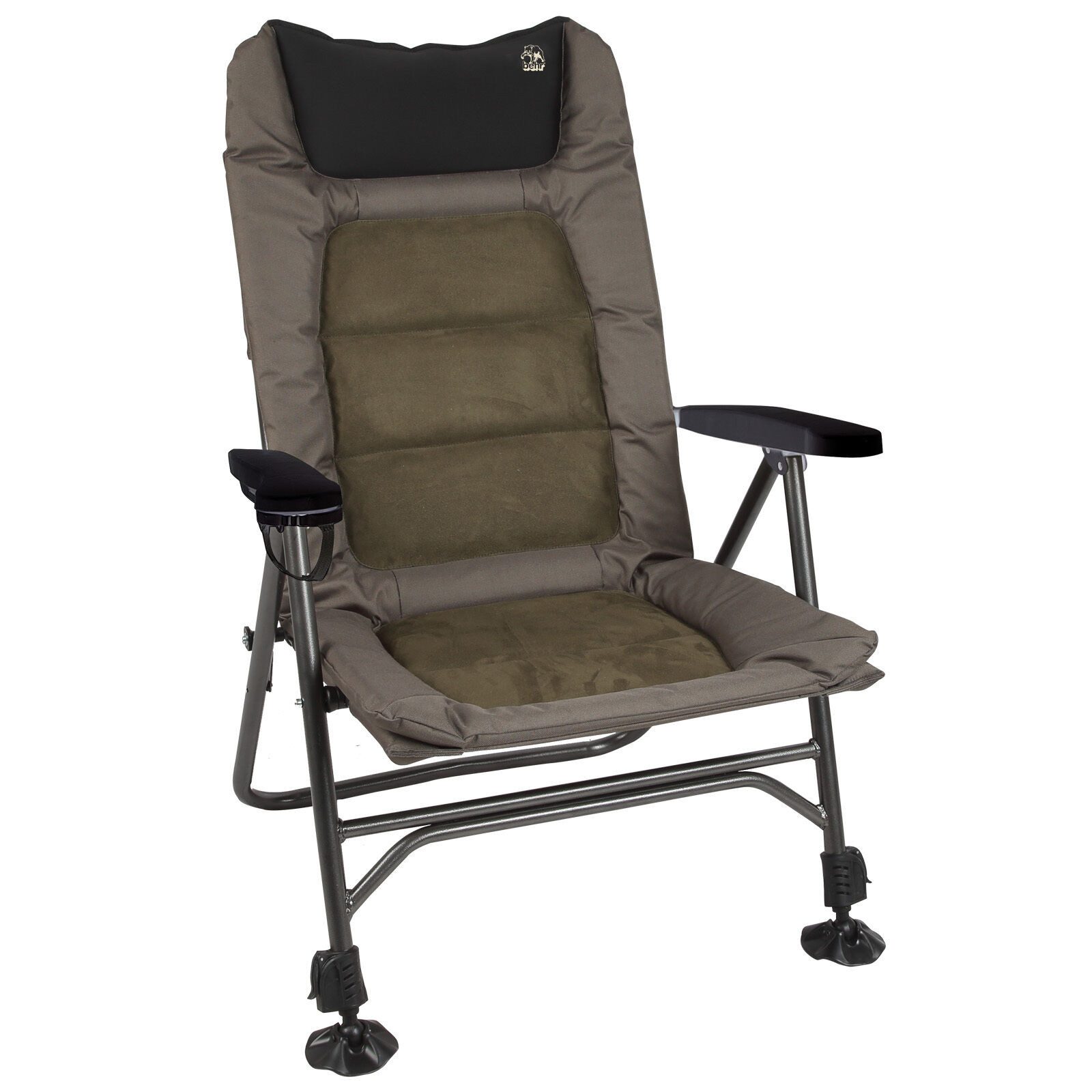 Angelstuhl Trendex Suede Angelstuhl Campingstuhl 130kg
