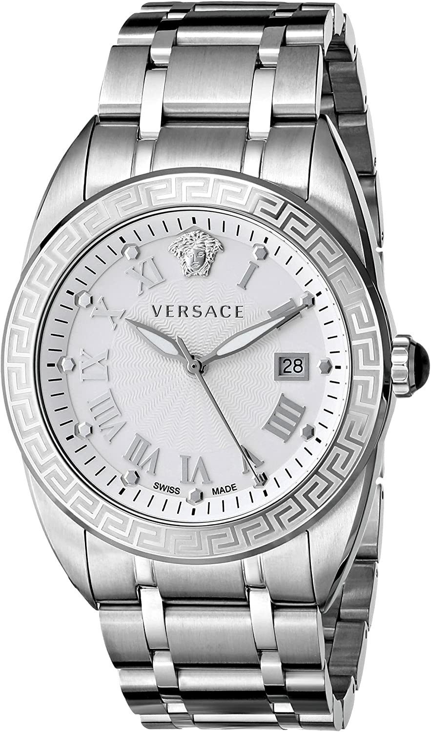 Versace Quarzuhr Analoguhr für Herren, (1-tlg)