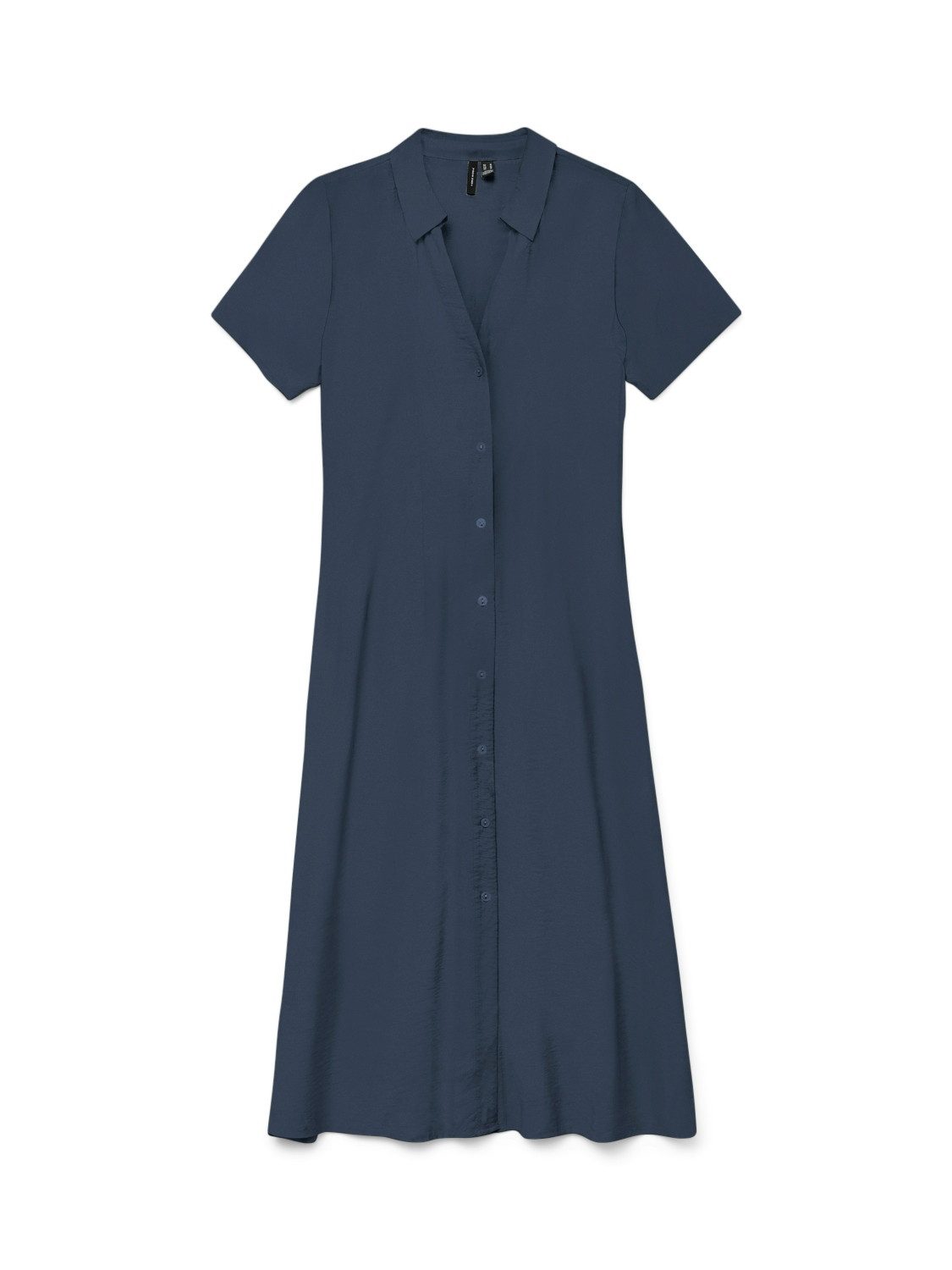 Blusenkleid VMJOSIE S/S CALF SHIRT DRESS WVN GA