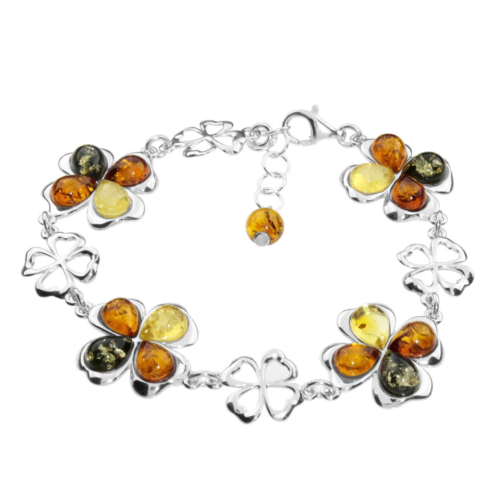 OSTSEE-SCHMUCK Armband Ostsee-Schmuck Armband Kleeblatt Armband günstig online kaufen